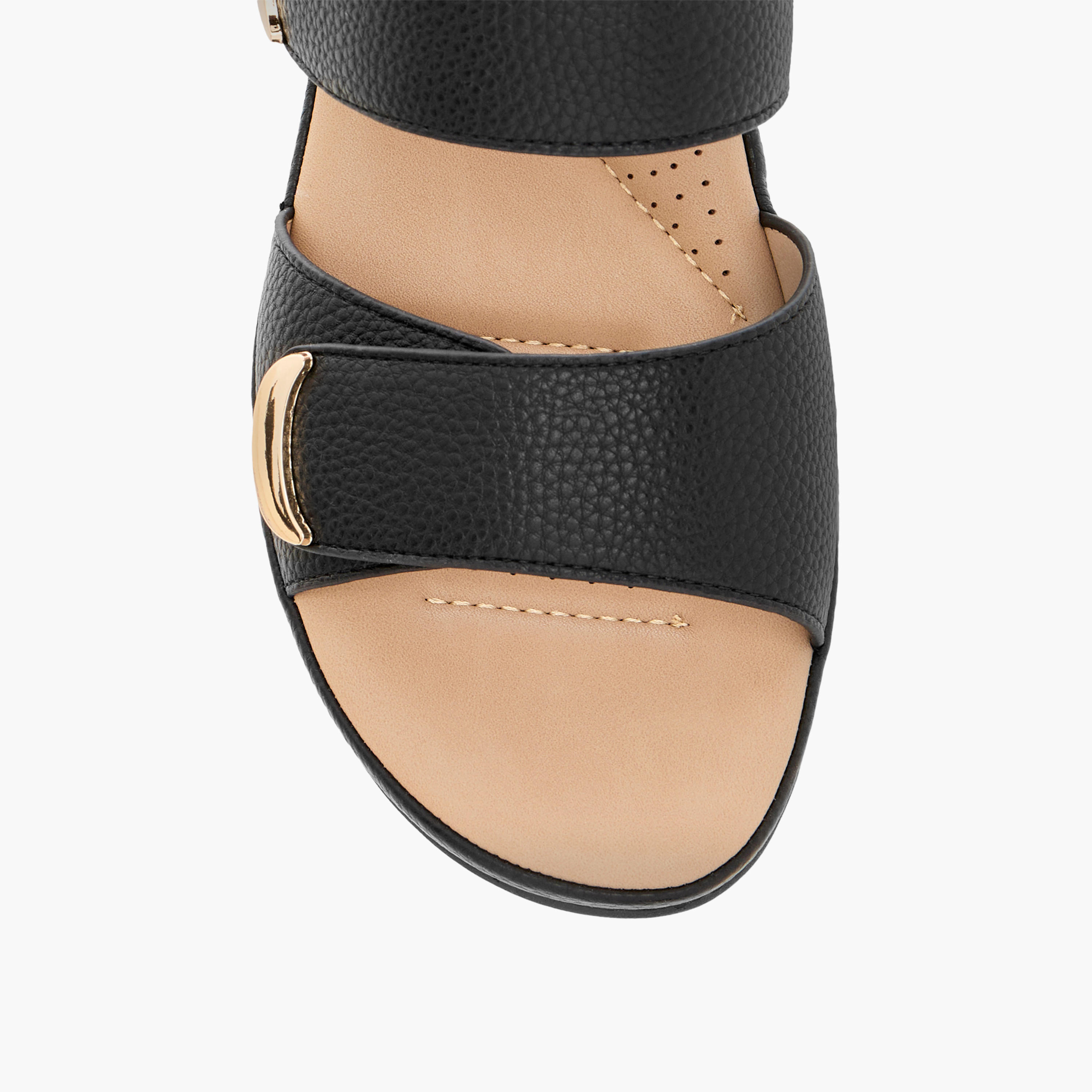 صندل مريح سهل الارتداء بارز الملمس من فلورا بيلا-women-shoes-sandals-heeled-image-4