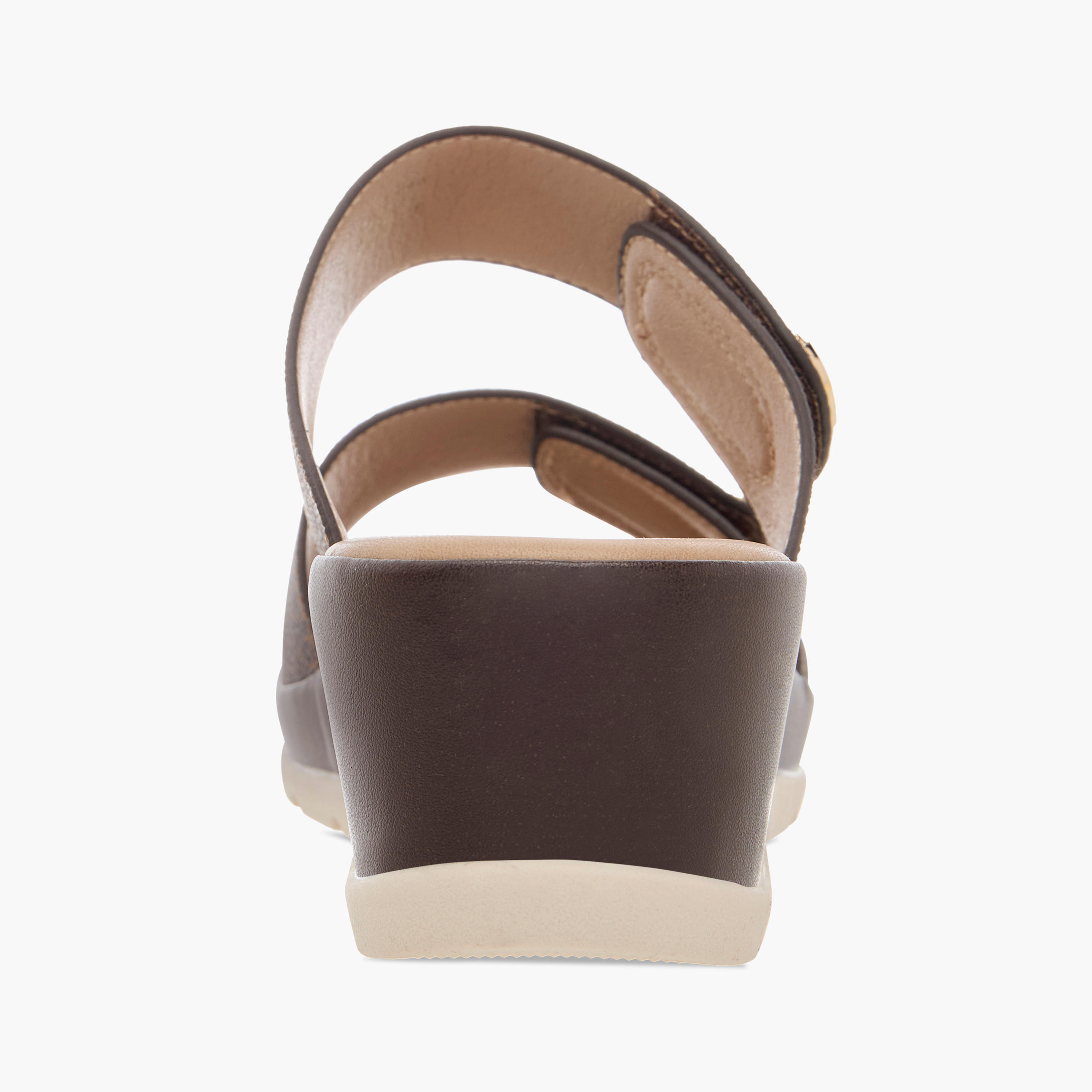 صندل مريح سهل الارتداء بطبعات مونوجرام من فلورا بيلا-women-shoes-sandals-heeled-image-5