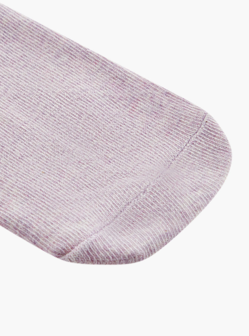 Gloo Solid Ankle Length Socks - Set of 5-women-socksandstockings-image-3