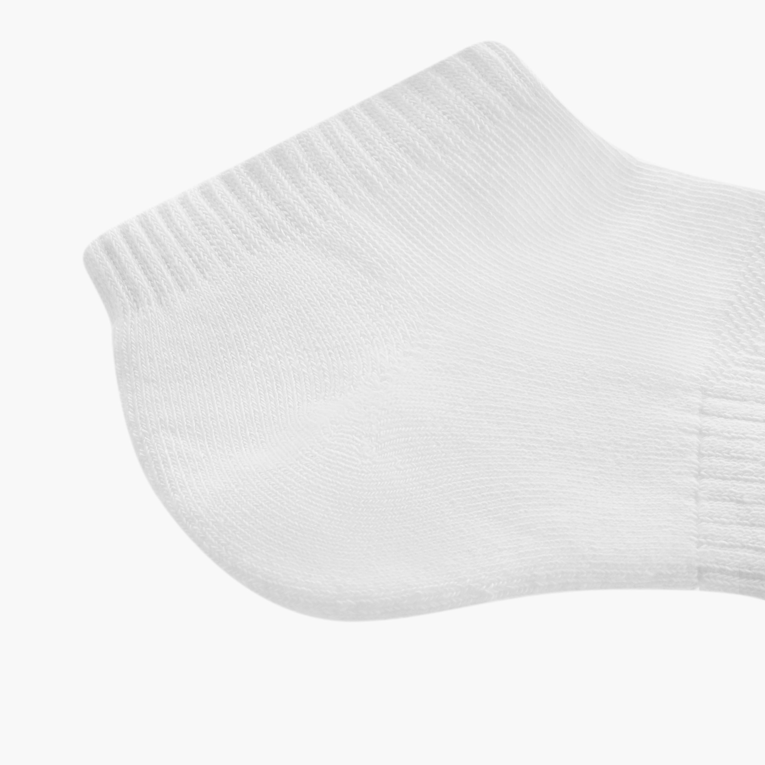 Gloo Solid Ankle Length Cushioned Socks - Set of 3-women-socksandstockings-image-5