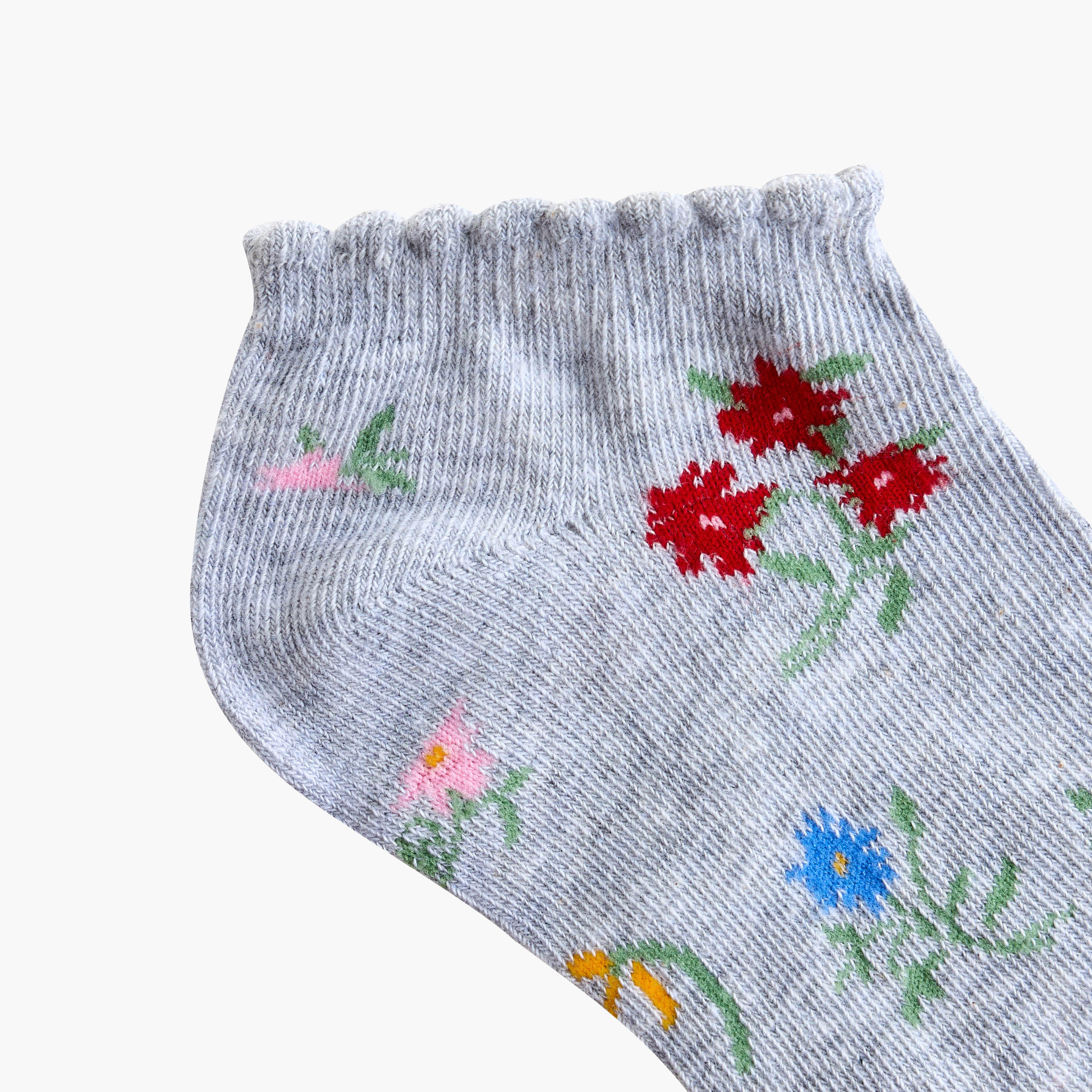 Gloo Assorted Ankle Length Socks - Set of 5-women-socksandstockings-image-3