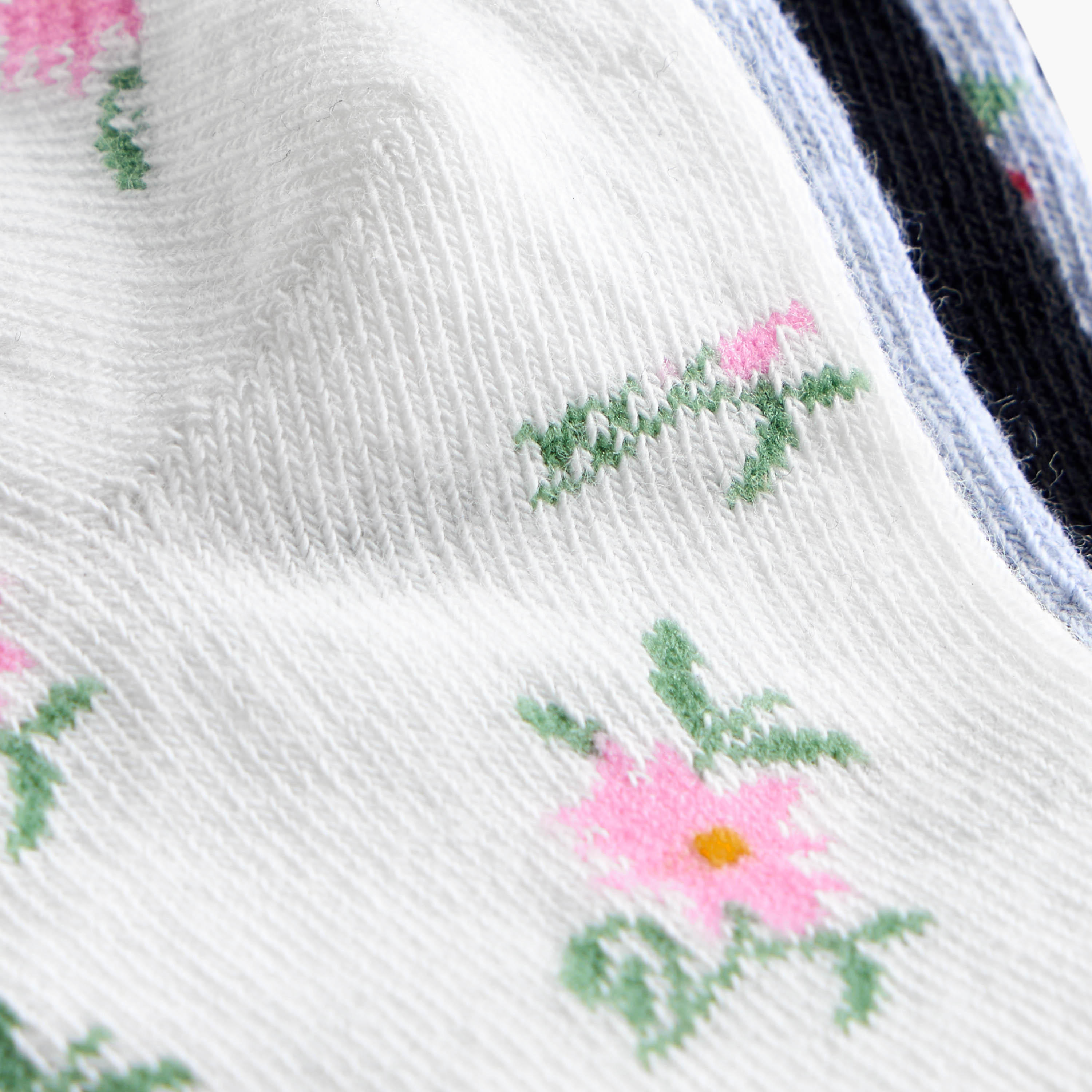 Gloo Assorted Ankle Length Socks - Set of 5-women-socksandstockings-image-4