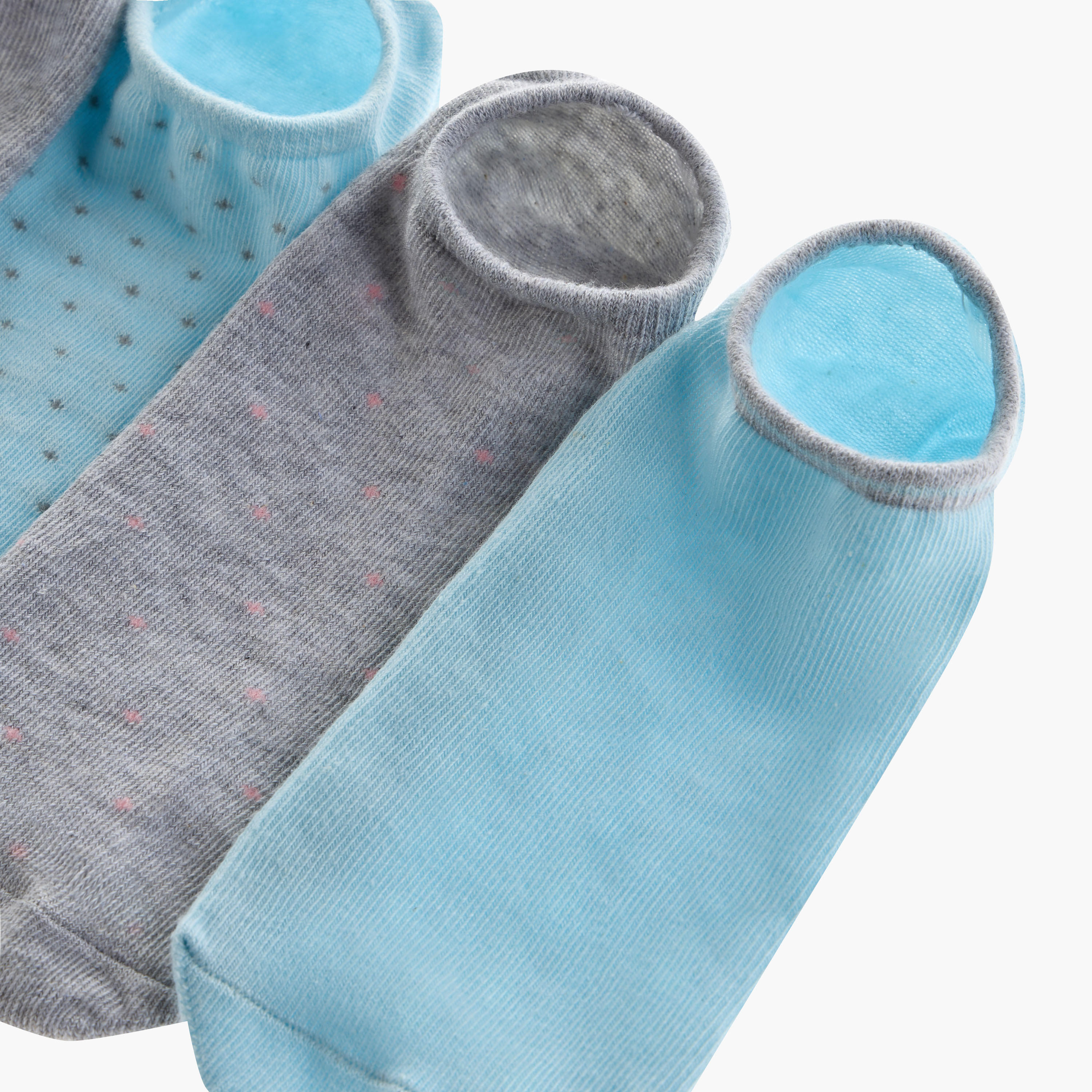Gloo Assorted Ankle Length Socks - Set of 5-women-socksandstockings-image-4