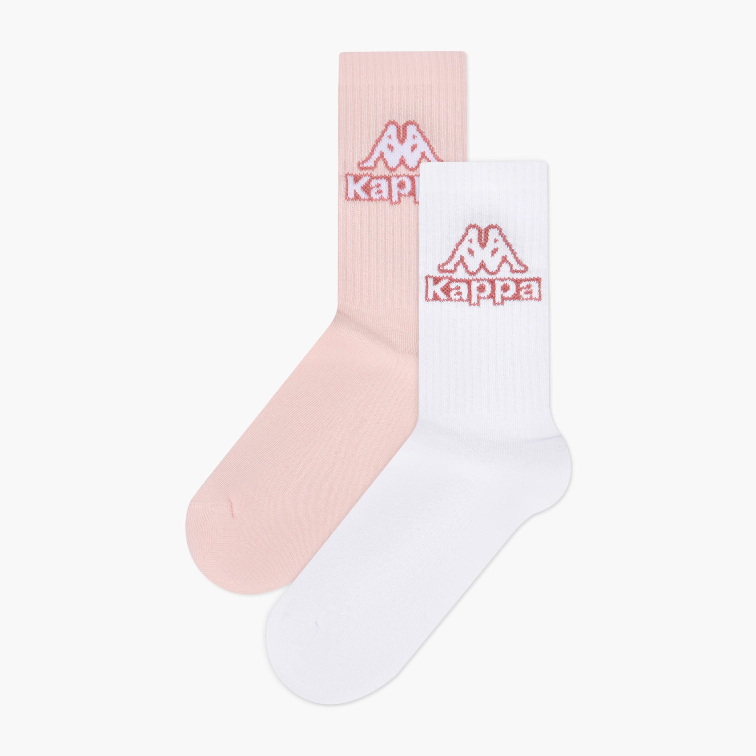 Kappa Pack of 2 Crew Length Cotton Socks-women-socksandstockings-image-1