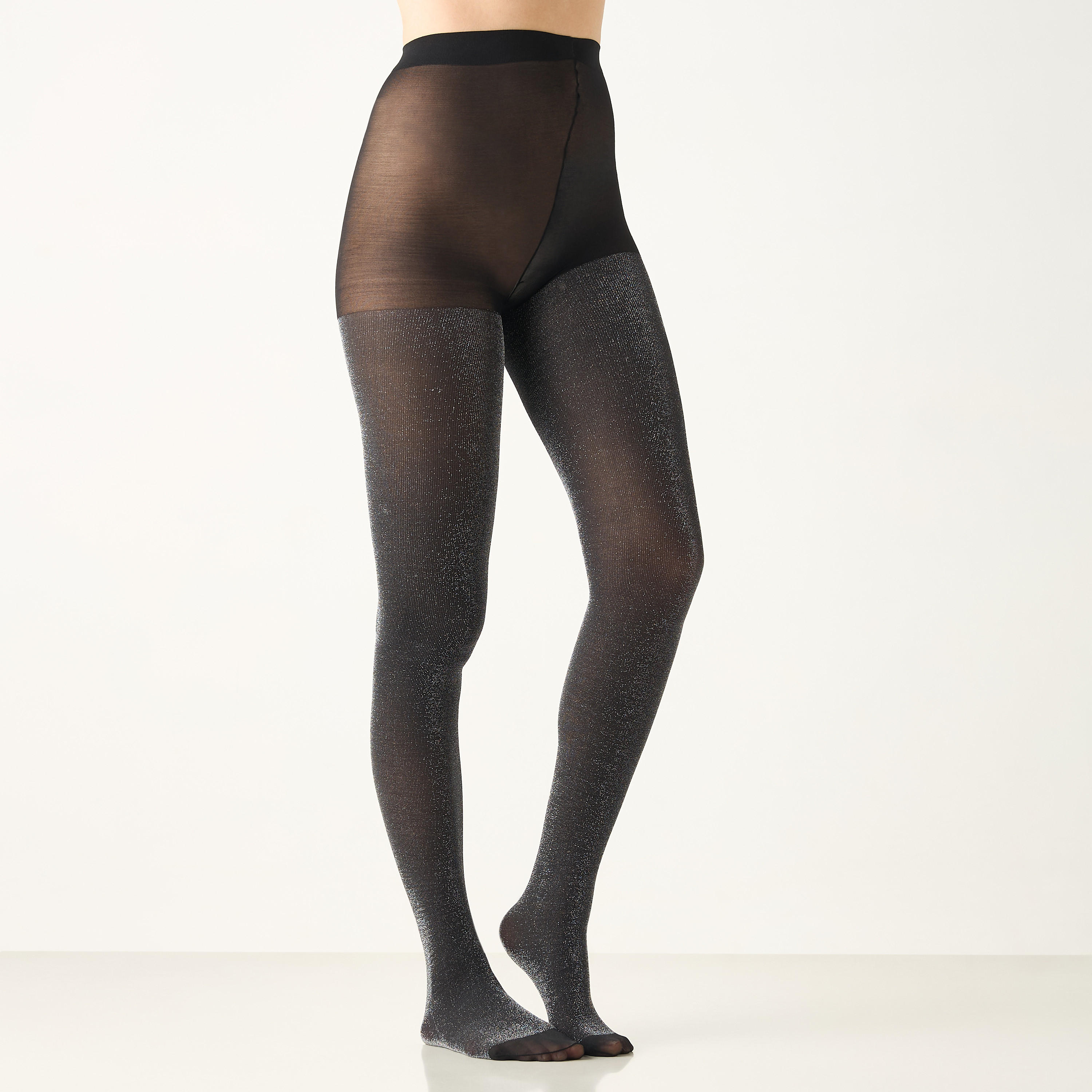 Celeste Textured Tights with Elasticated Waistband-women-socksandstockings-image-2