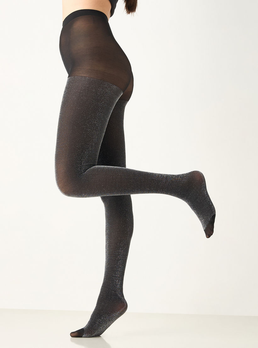 Celeste Textured Tights with Elasticated Waistband-women-socksandstockings-image-3