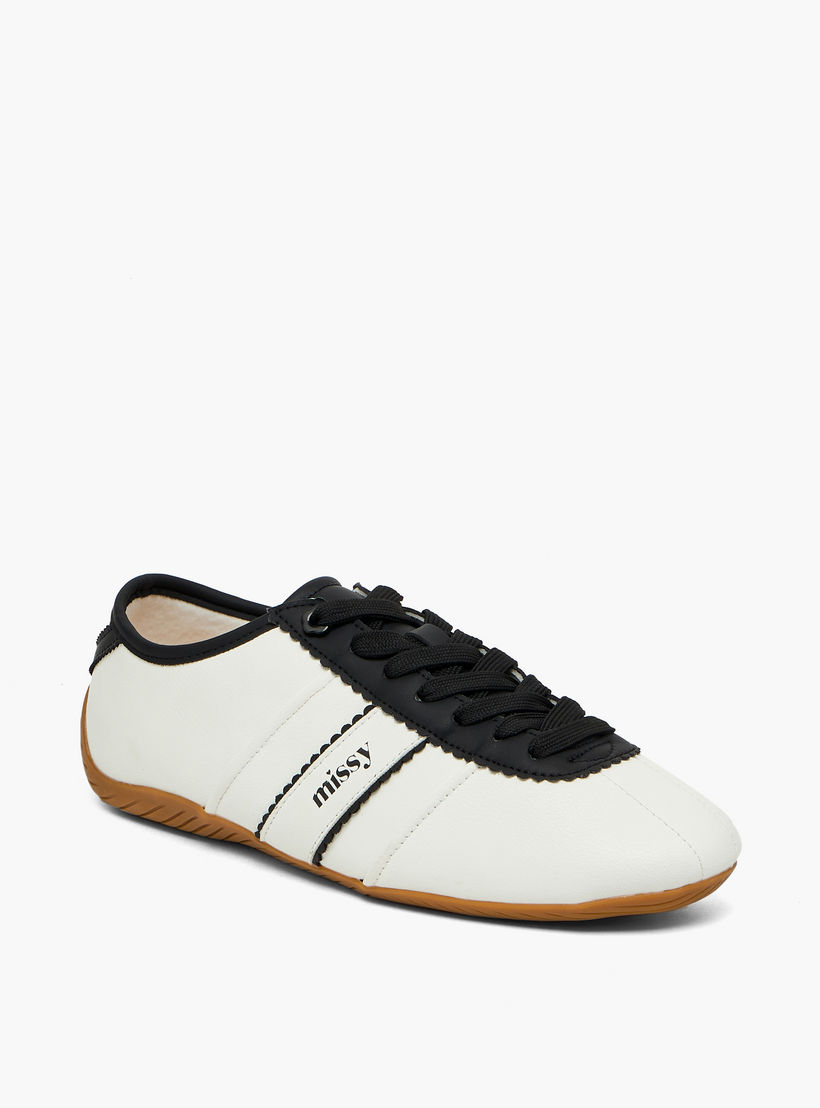 Missy Women Scallop Trim Lace-Up Ankle Sneakers-women-shoes-sneakers-image-2