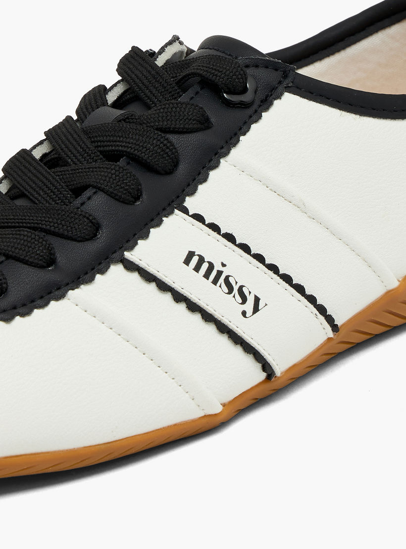 Missy Women Scallop Trim Lace-Up Ankle Sneakers-women-shoes-sneakers-image-4