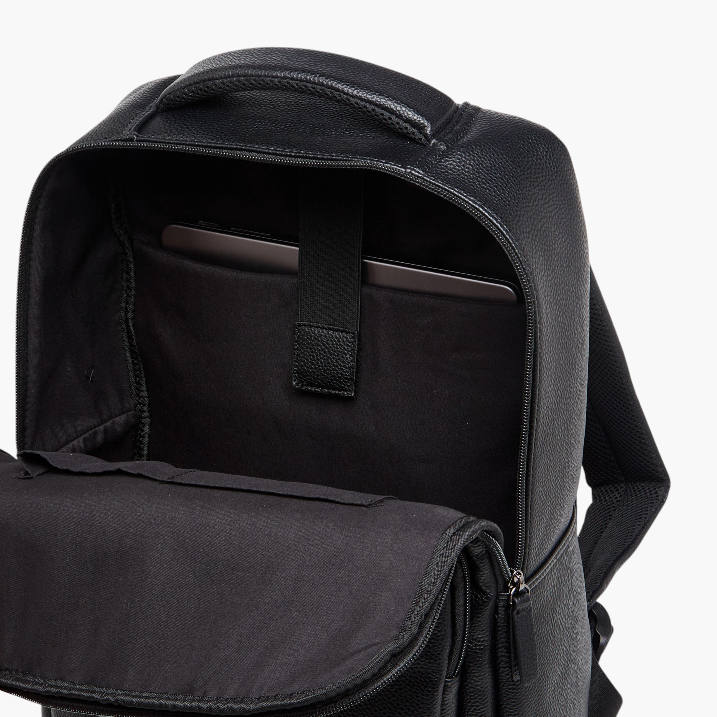 LBL by Shoexpress Solid Backpack with Padded Shoulder Straps - 12x30x41 cm-men-bags-image-7