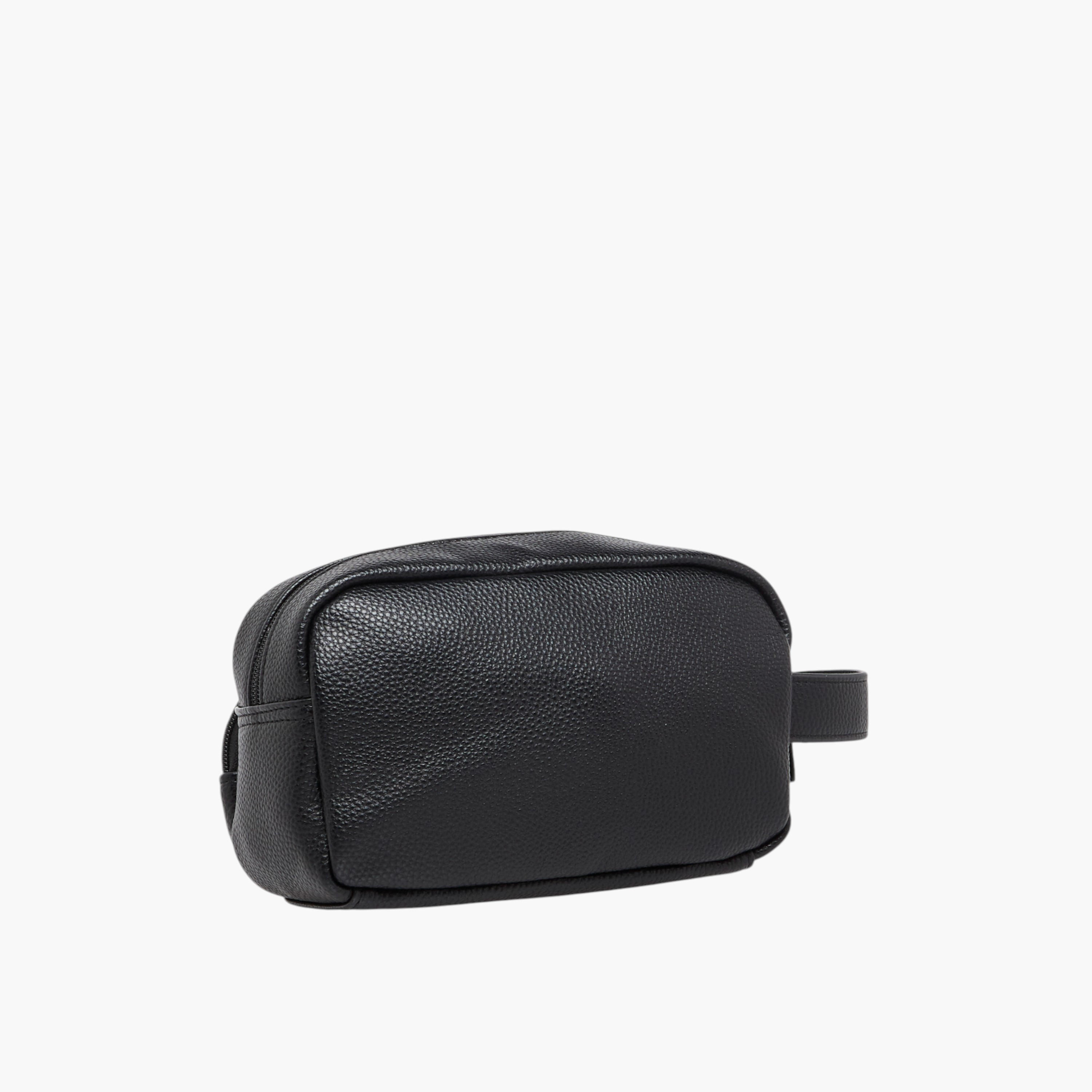 LBL by Shoexpress Solid Pouch with Zip Closure-men-bags-image-2
