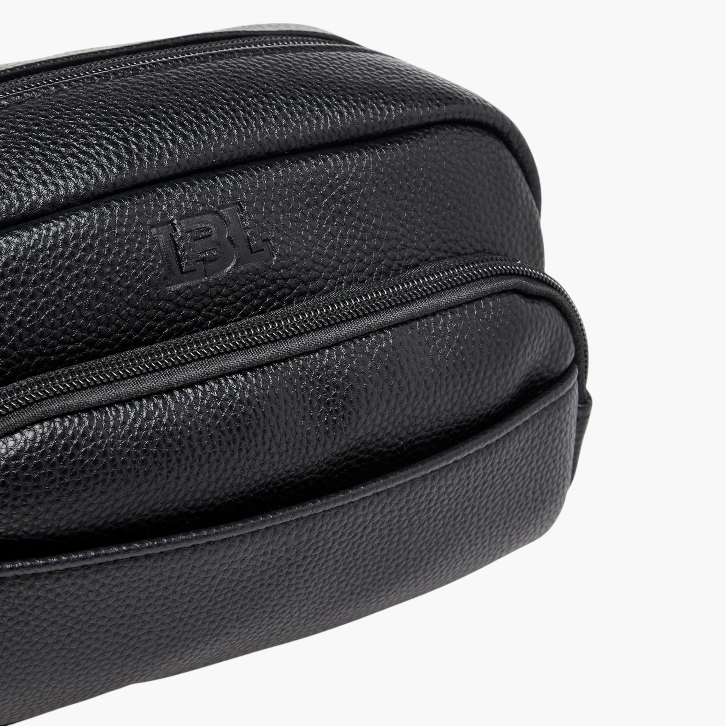 LBL by Shoexpress Solid Pouch with Zip Closure-men-bags-image-4