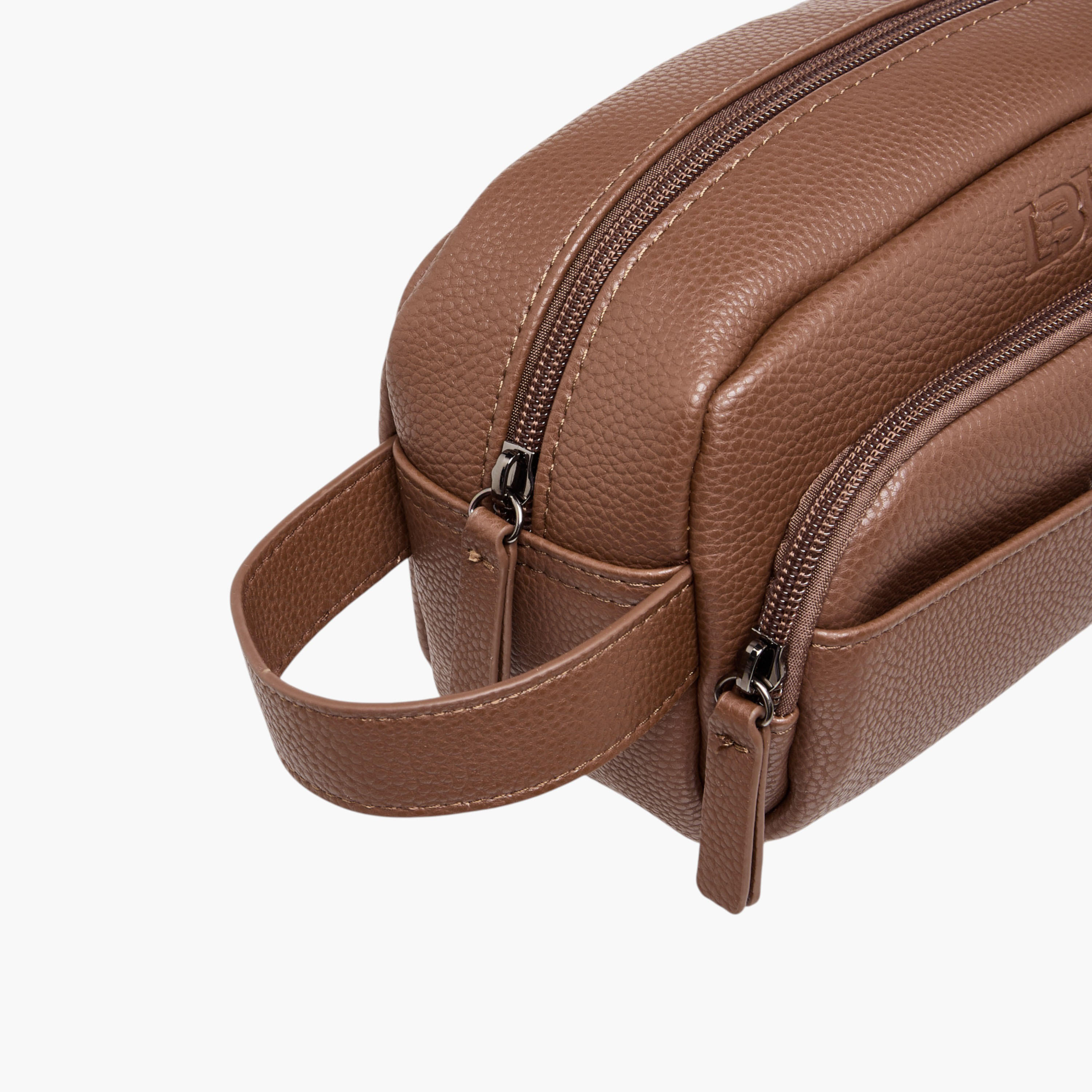 شنطة صغيرة سادة بسحاب إغلاق من إل بي إل بواسطة شو إكسبريس-men-bags-image-4