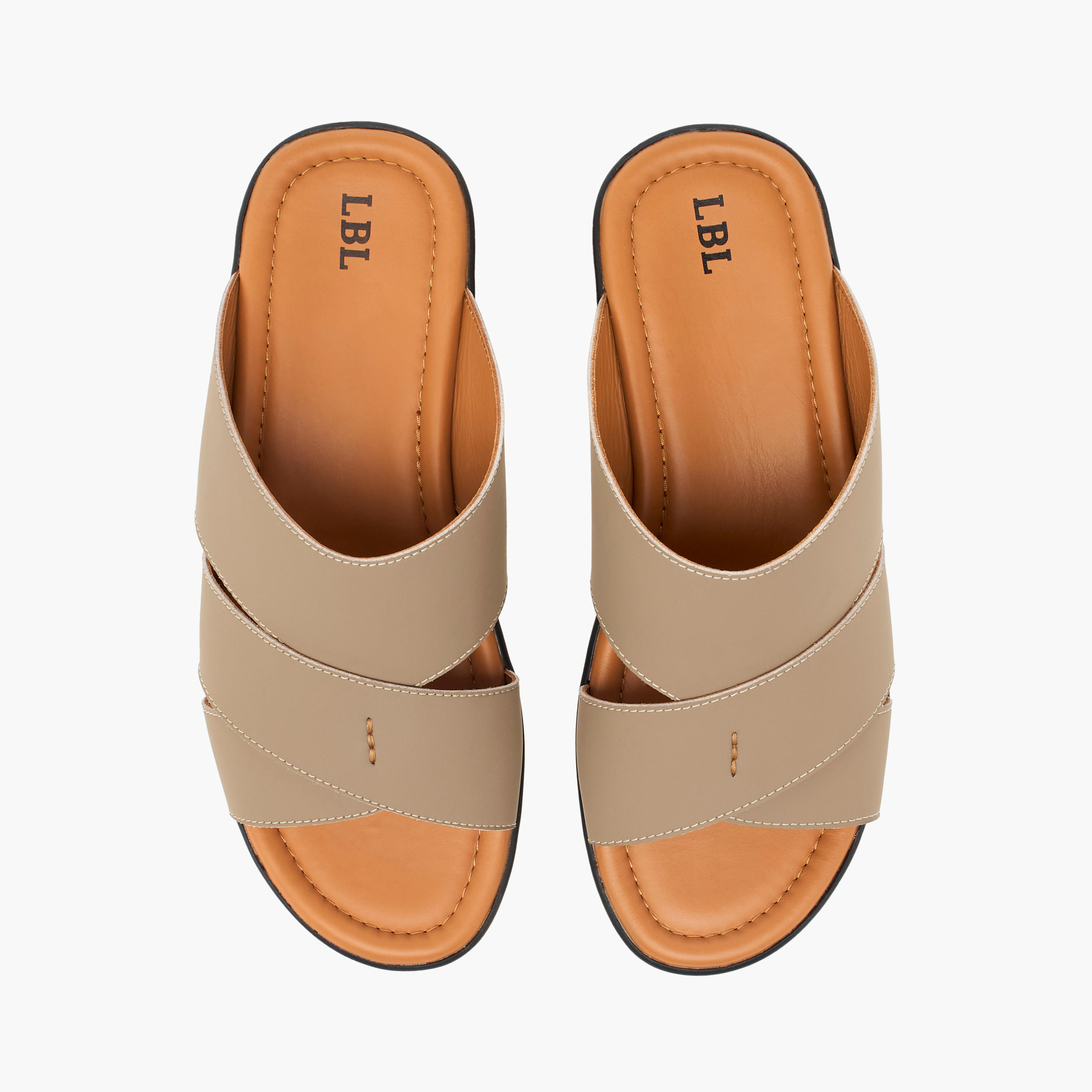 LBL by Shoexpress Solid Slip-On Arabic Sandals-cpmen-footwear-sandals-image-1