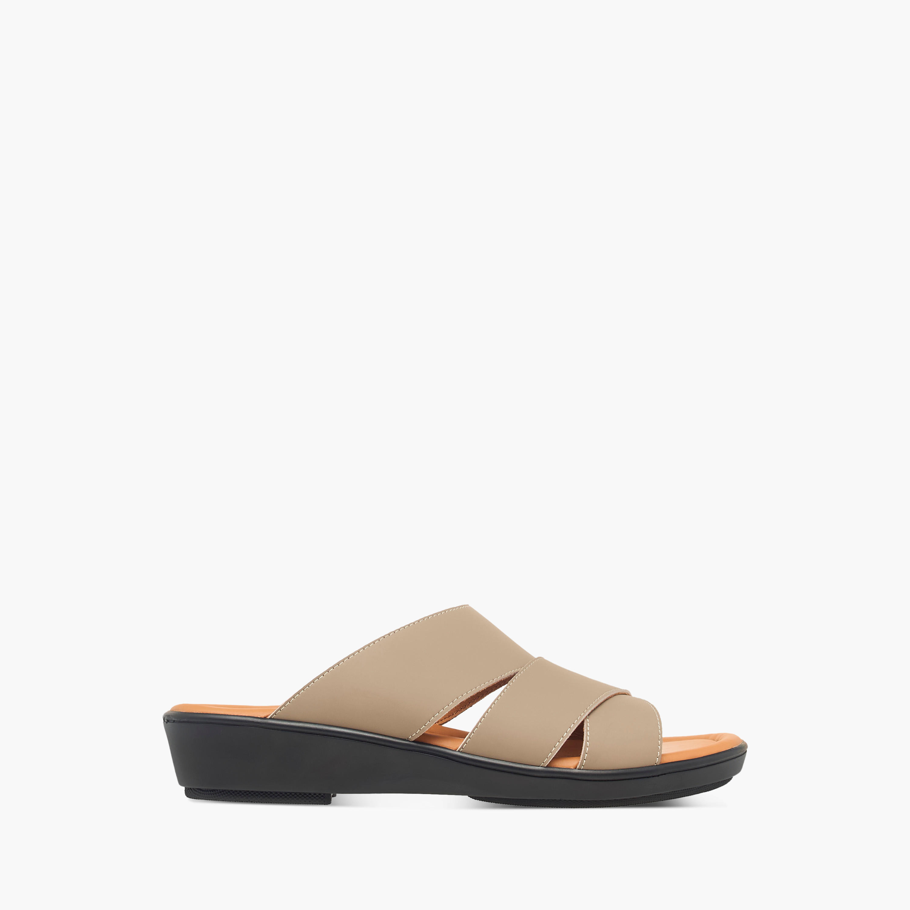 LBL by Shoexpress Solid Slip-On Arabic Sandals-cpmen-footwear-sandals-image-2