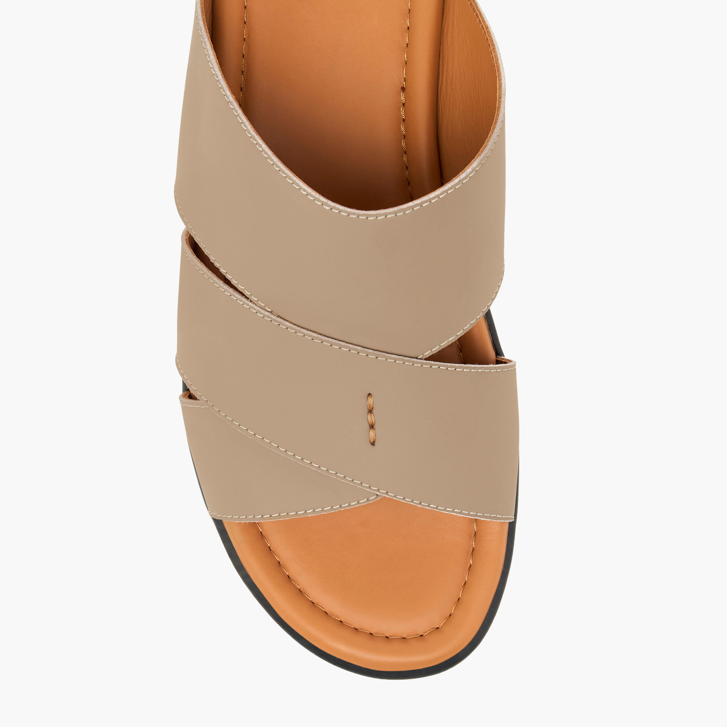LBL by Shoexpress Solid Slip-On Arabic Sandals-cpmen-footwear-sandals-image-3
