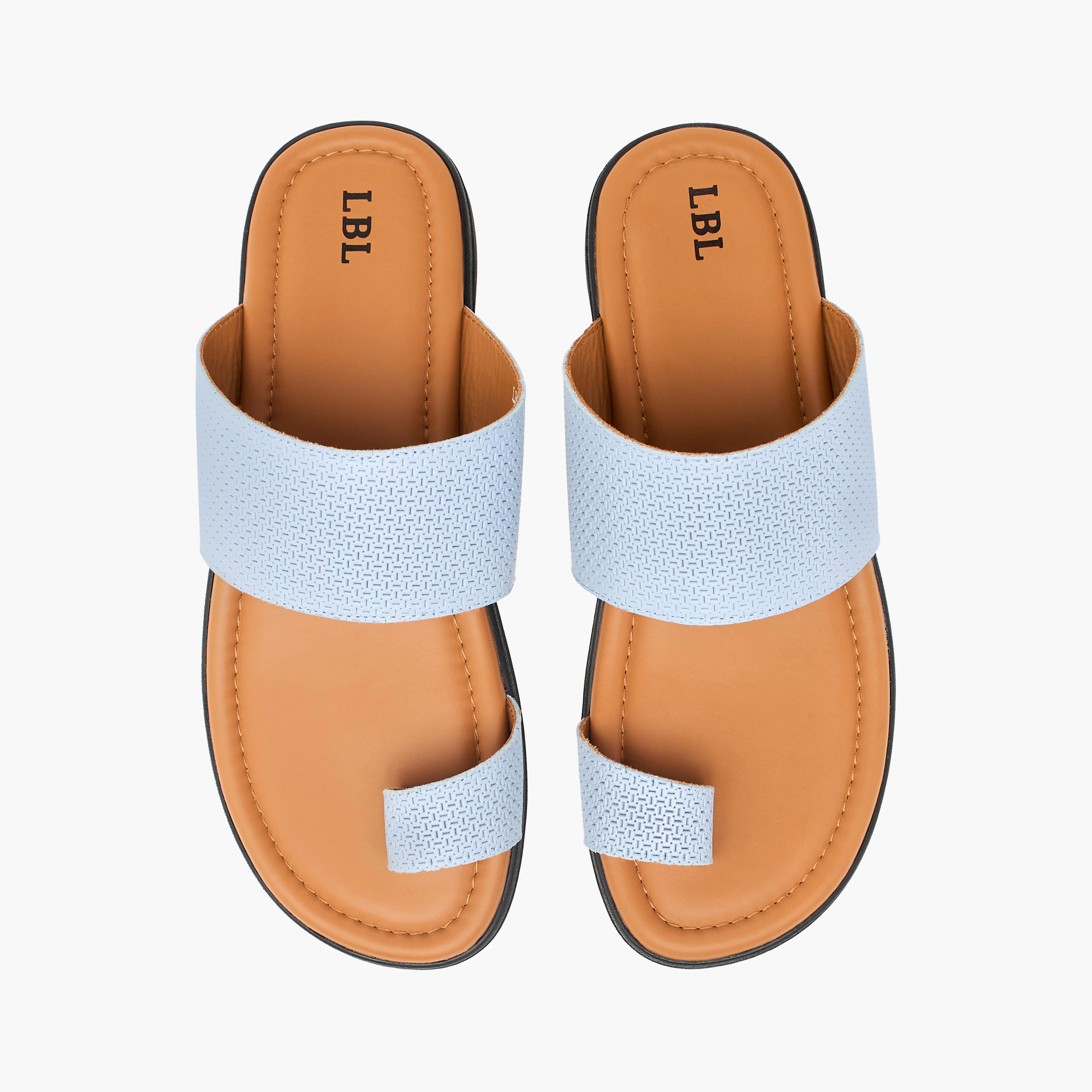 صندل عربي سهل الارتداء بارز الملمس من إل بي إل من شو إكسبريس-cpmen-footwear-sandals-image-1