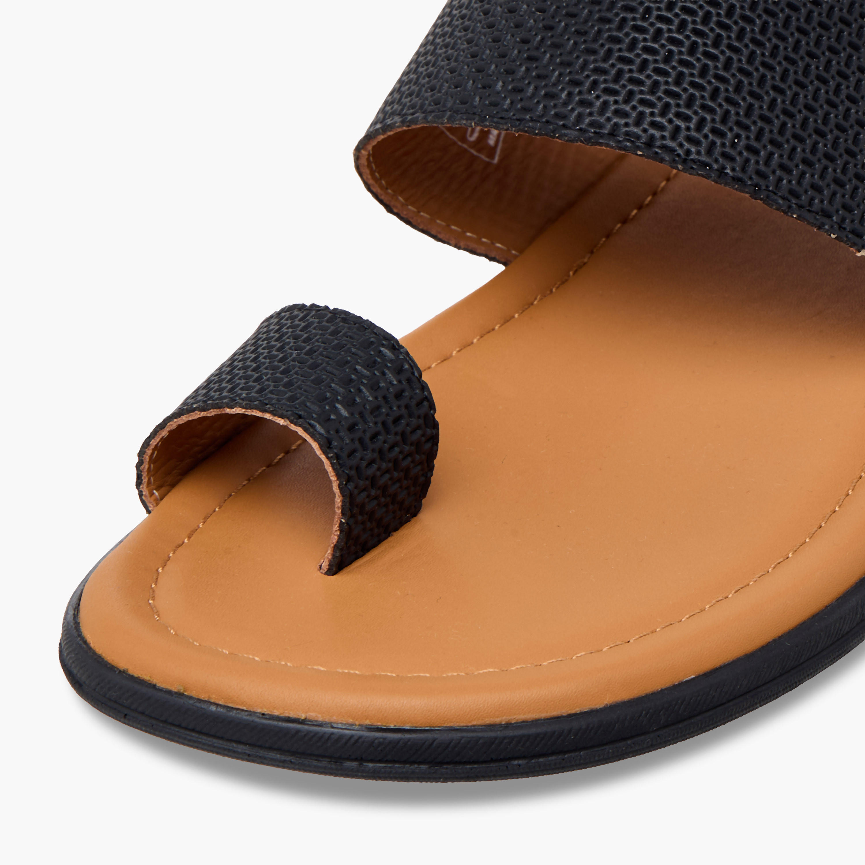 صندل عربي سهل الارتداء بارز الملمس من إل بي إل من شو إكسبريس-cpmen-footwear-sandals-image-12