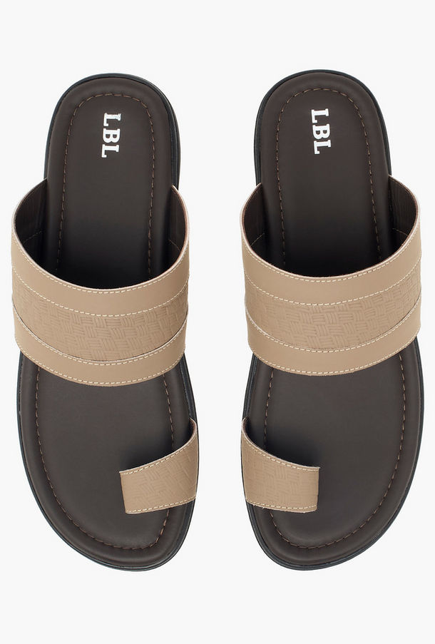صندل عربي سهل الارتداء بارز الملمس من إل بي إل من شو إكسبريس-cpmen-footwear-image-1