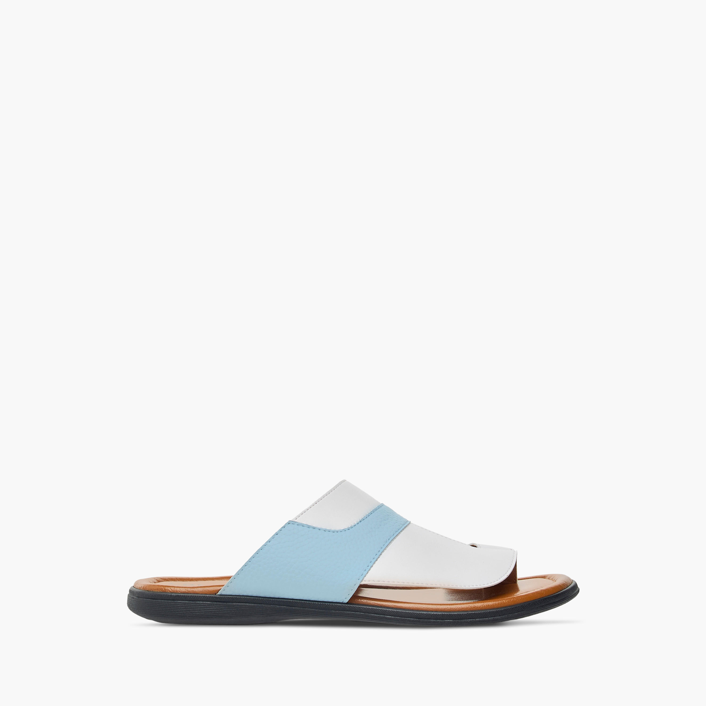 صندل عربي سهل الارتداء بارز الملمس من إل بي إل من شو إكسبريس-cpmen-footwear-sandals-image-2
