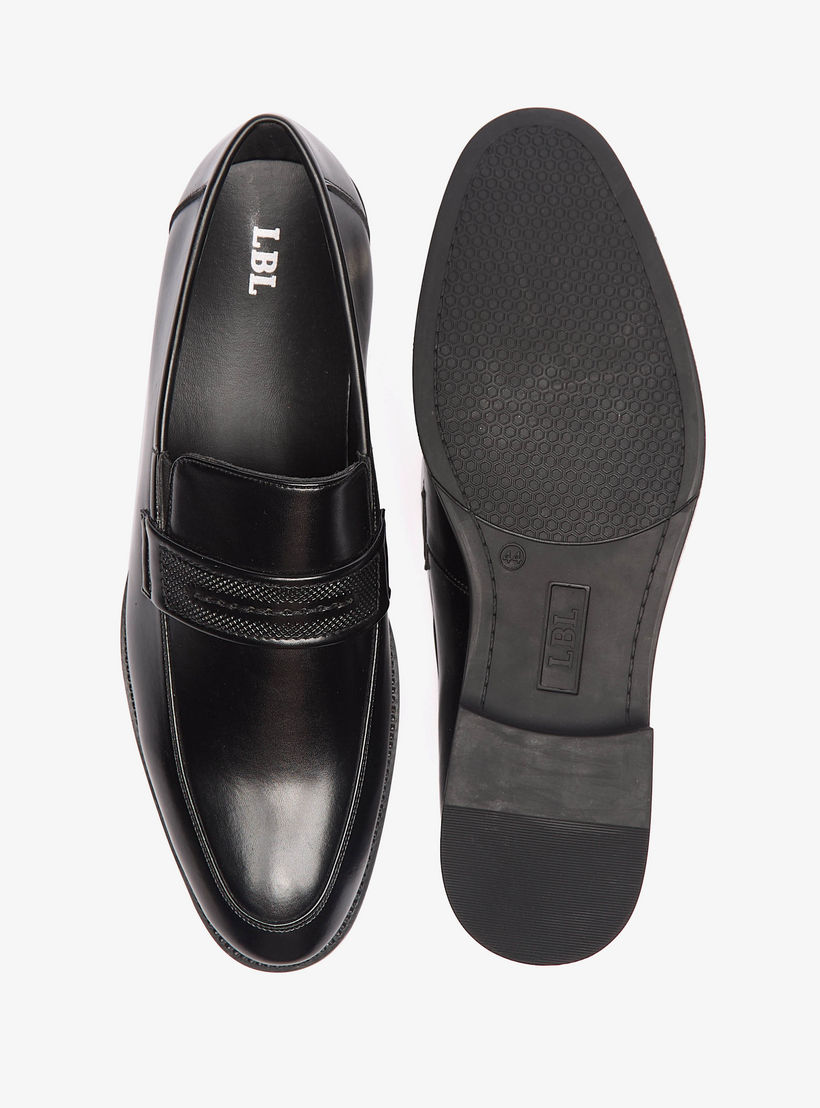 حذاء سادة سهل الارتداء من إل بي إل من شو إكسبرس-men-shoes-formalshoes-image-4