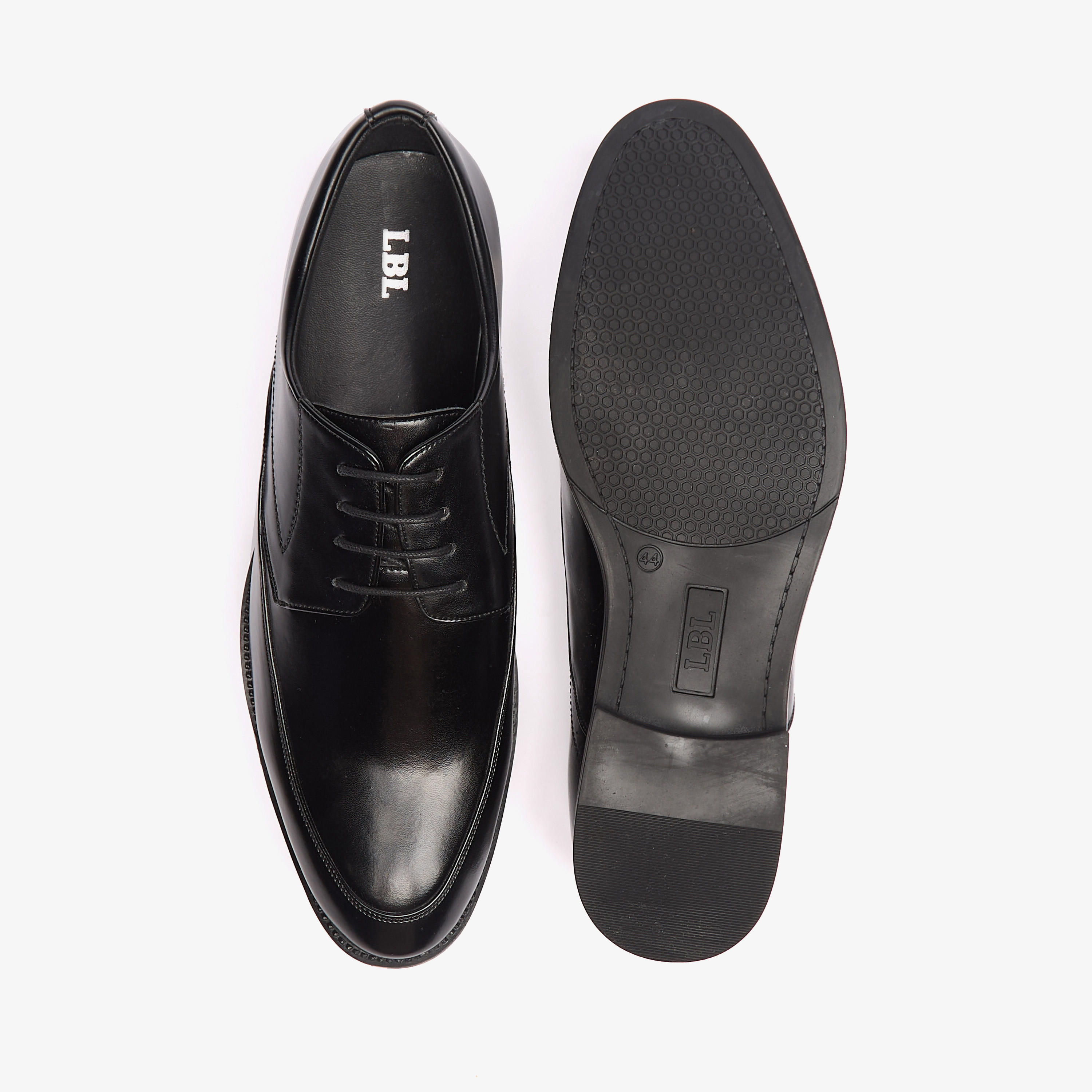 حذاء ديربي سادة برباط إغلاق من إل بي إل من شو إكسبرس-men-shoes-formalshoes-image-4