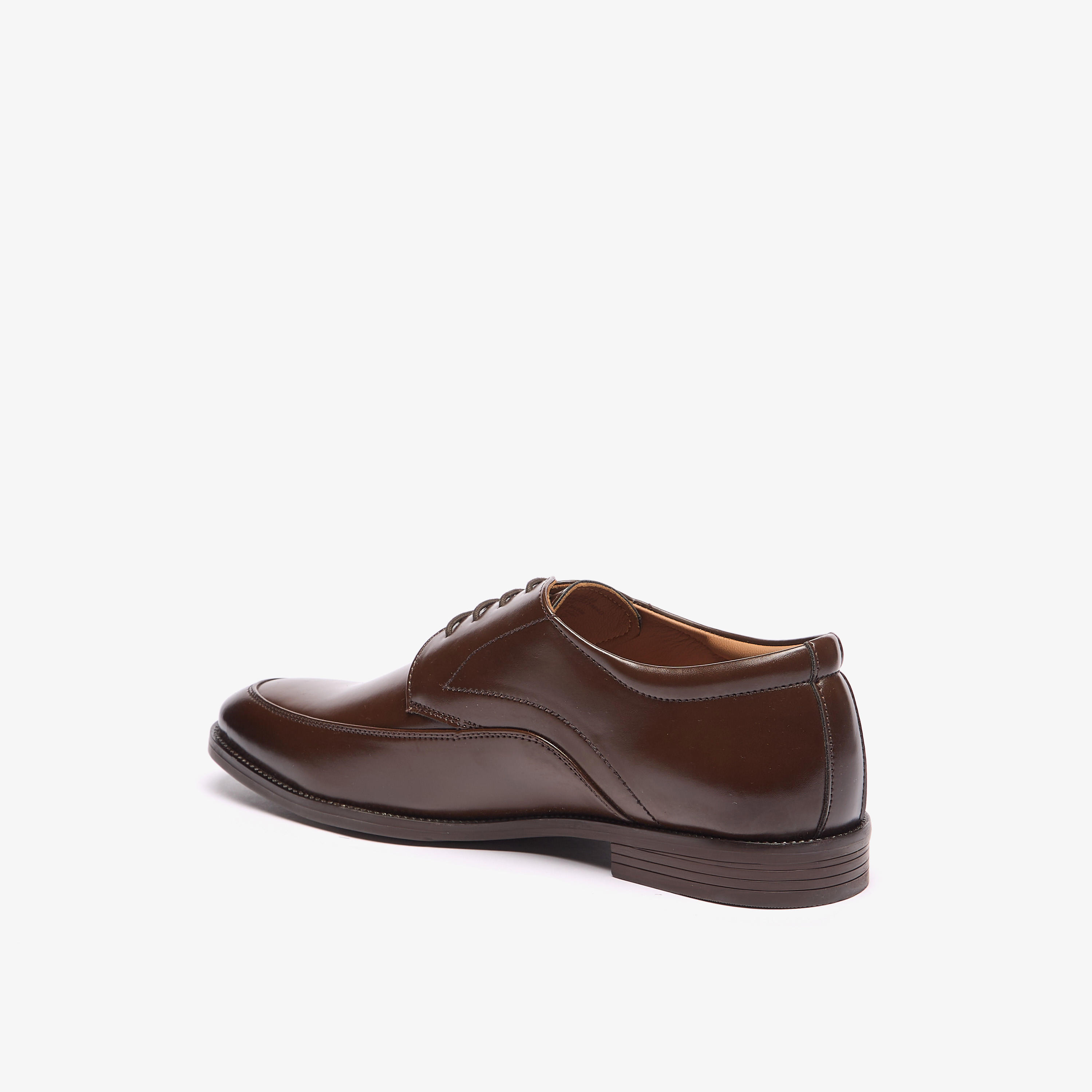 حذاء ديربي سادة برباط إغلاق من إل بي إل من شو إكسبرس-men-shoes-formalshoes-image-7