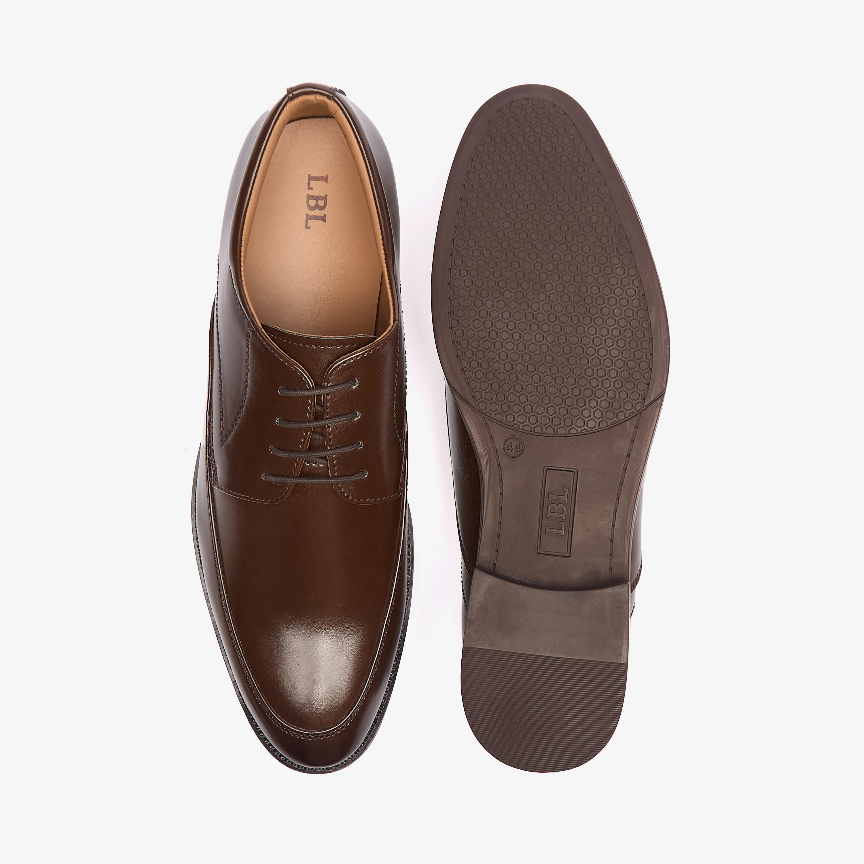 حذاء ديربي سادة برباط إغلاق من إل بي إل من شو إكسبرس-men-shoes-formalshoes-image-9