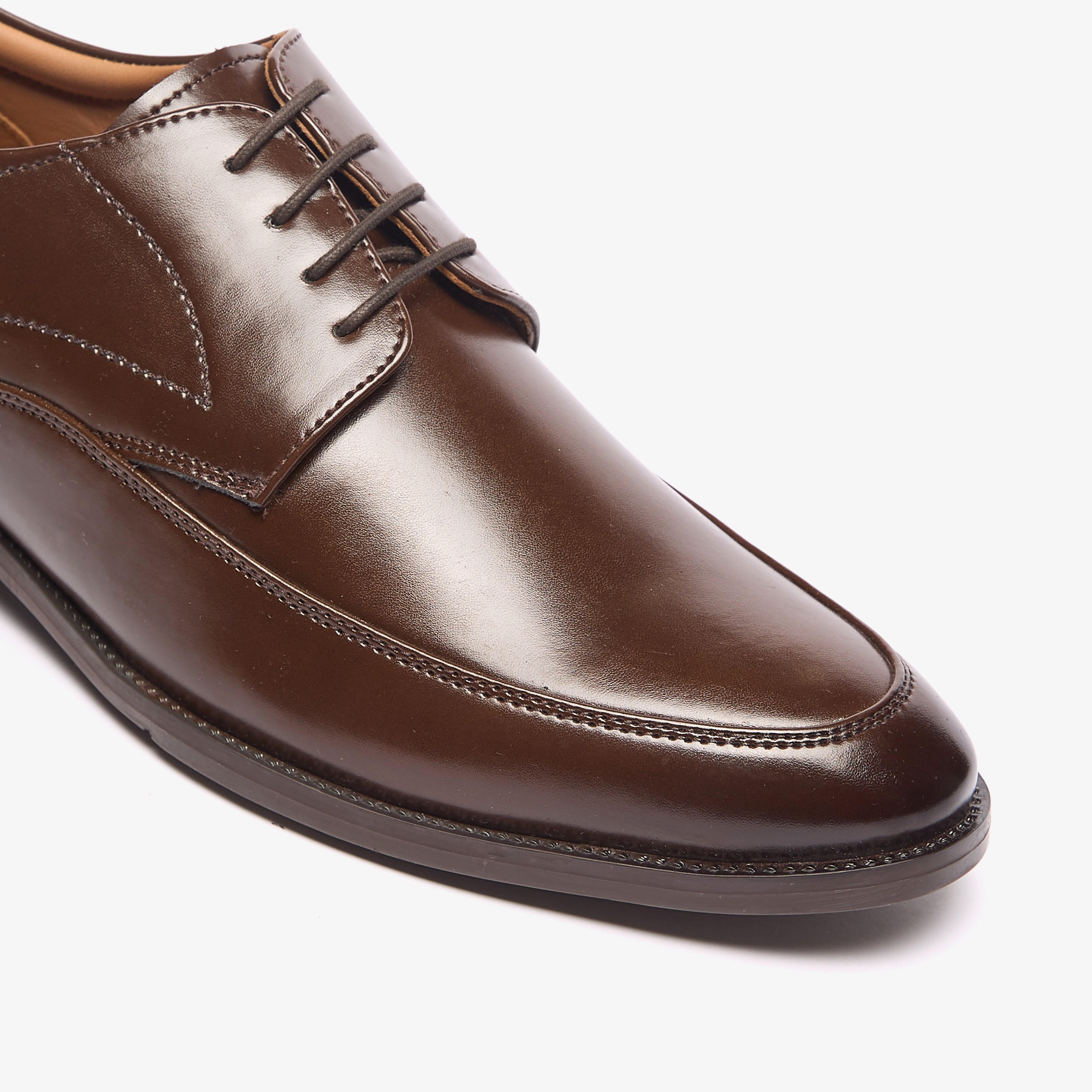 حذاء ديربي سادة برباط إغلاق من إل بي إل من شو إكسبرس-men-shoes-formalshoes-image-10