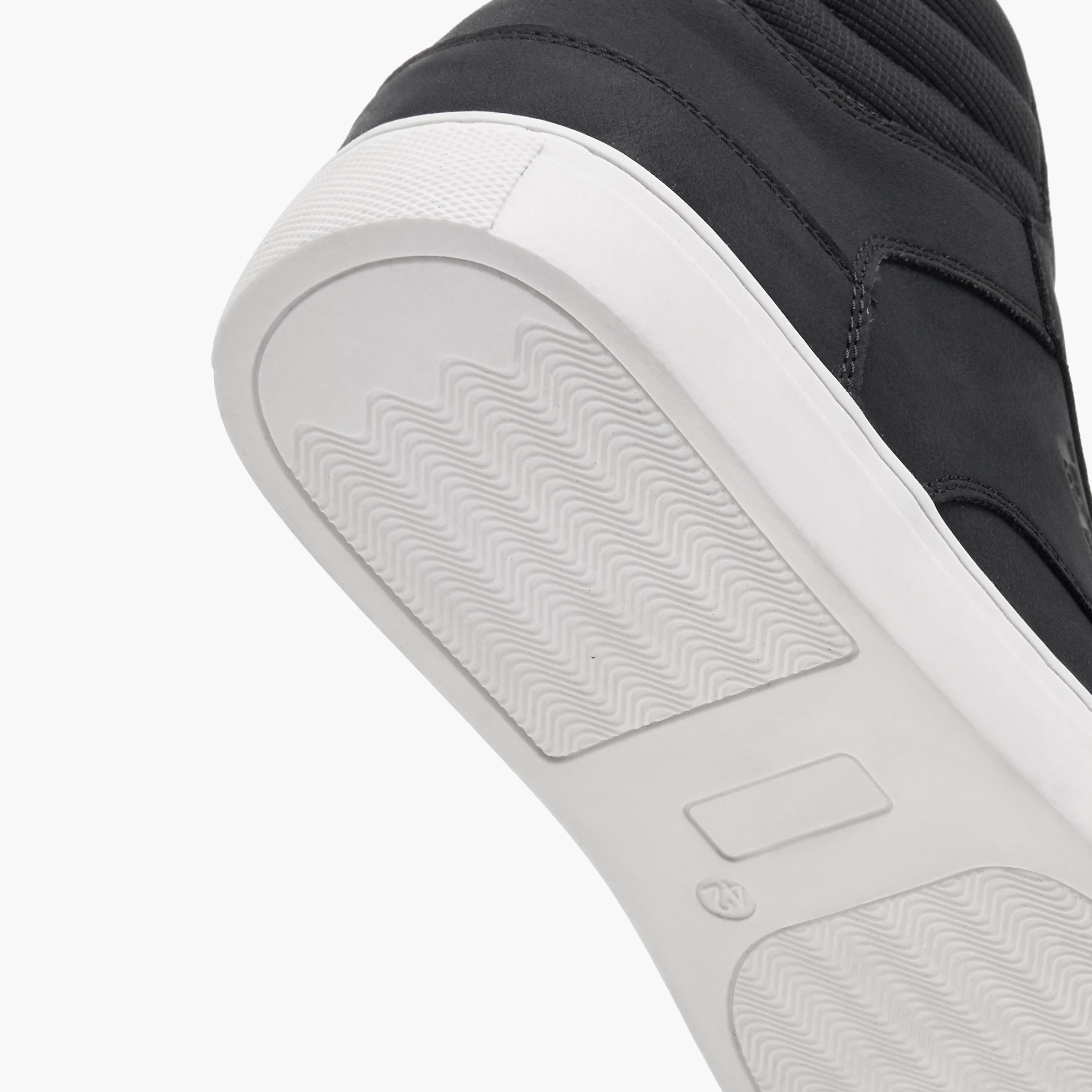 Lee Cooper Men's Solid Sneakers with Zip Closure-men-shoes-sneakers-image-5