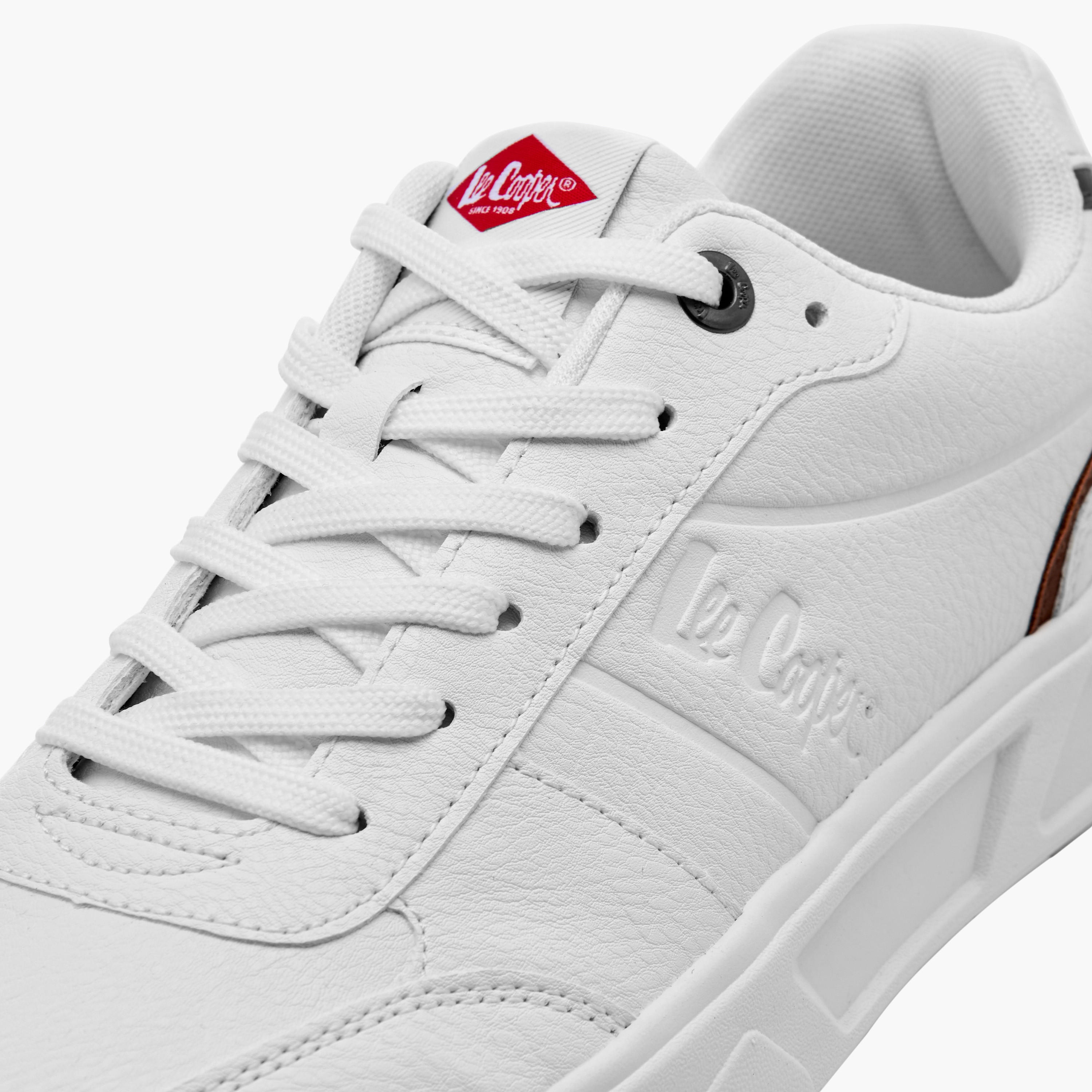 Lee Cooper Men's Logo Detail Lace-Up Ankle Sneakers-men-shoes-sneakers-image-5