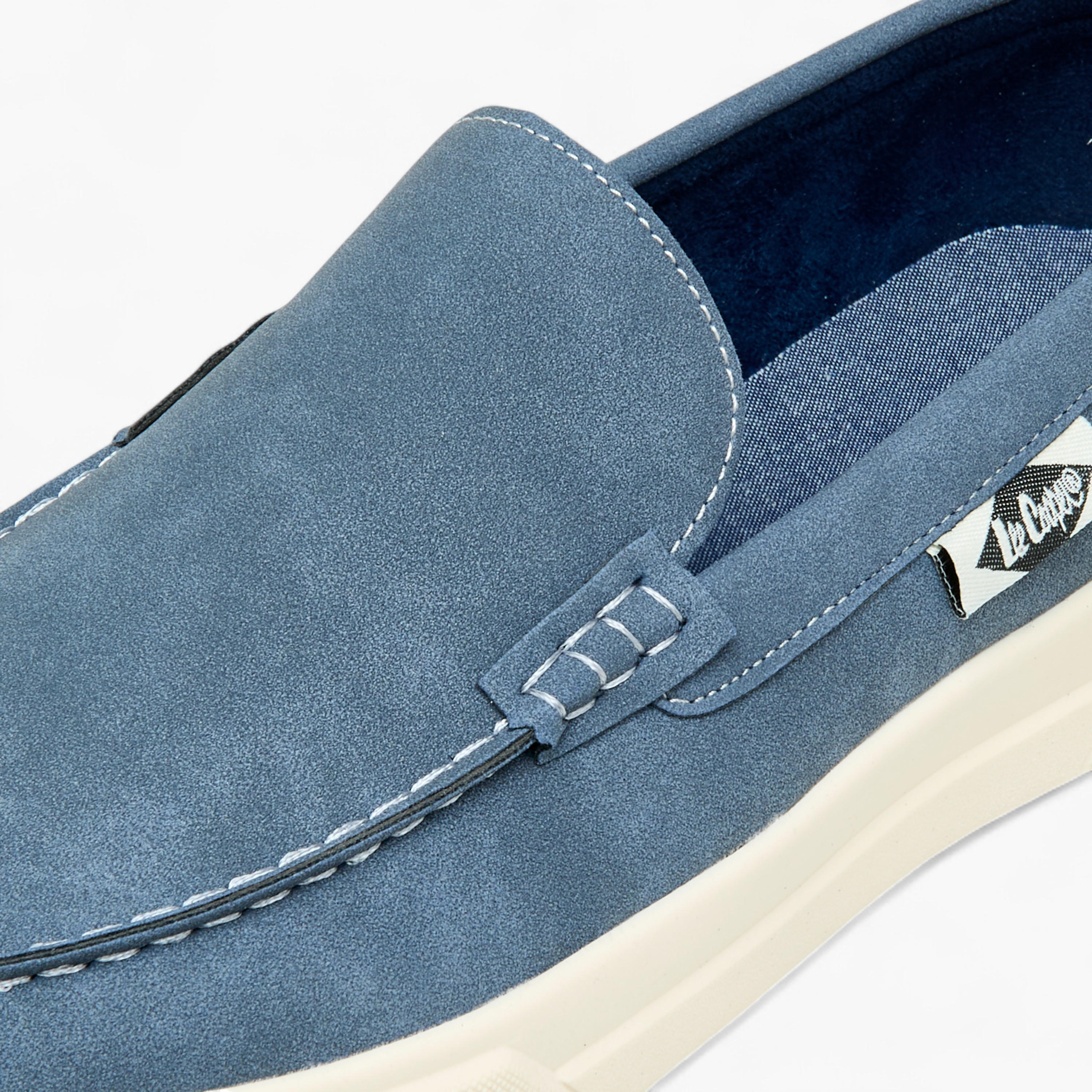 Lee Cooper Men's Solid Slip-On Loafers-men-shoes-loafersandmoccasins-image-4