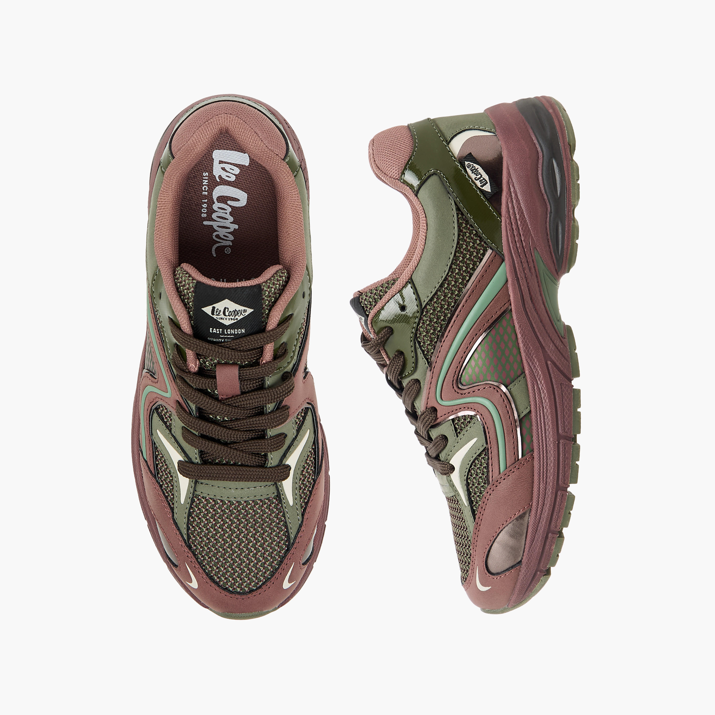 Lee Cooper Women Lace-Up Ankle Sneakers-women-shoes-sneakers-image-1