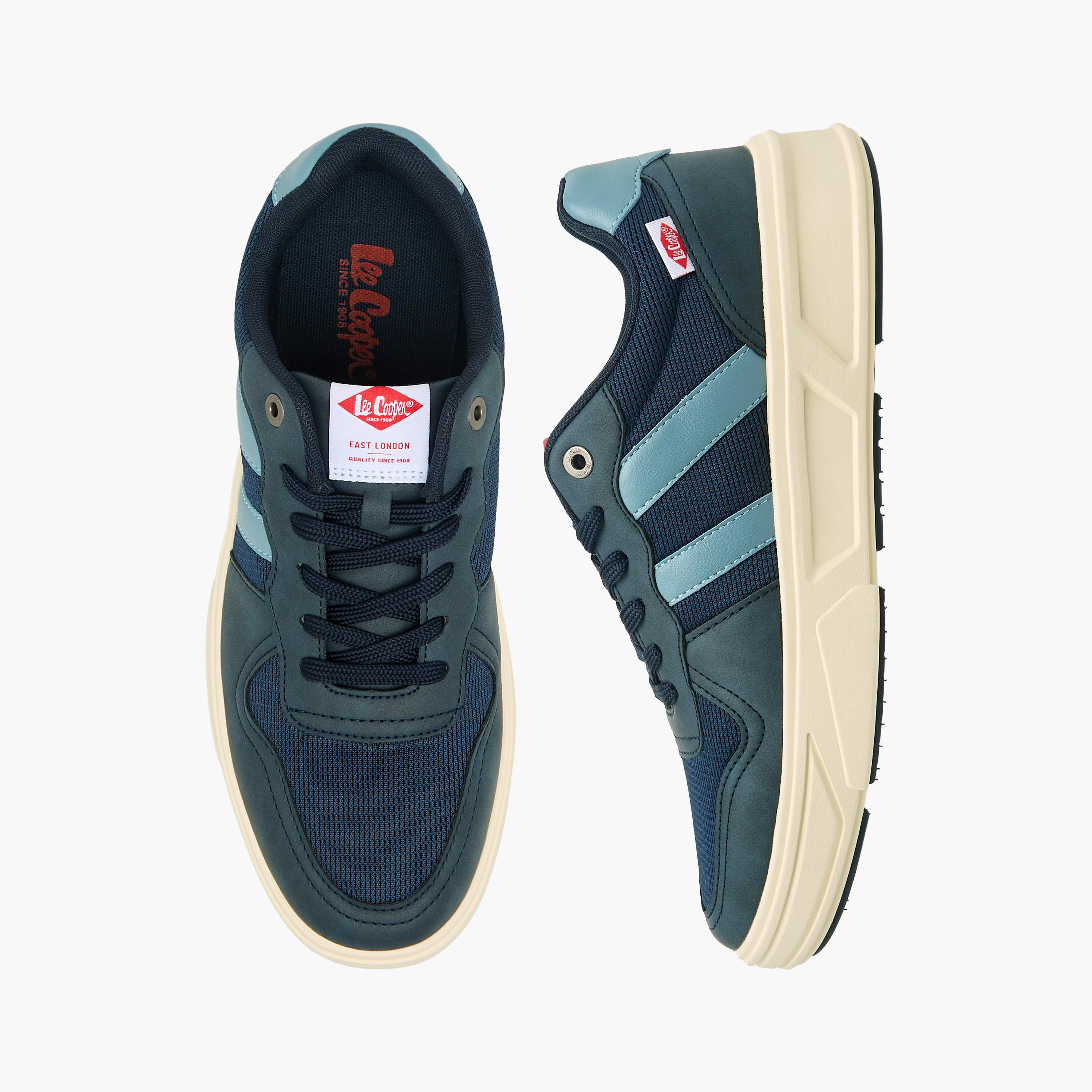 Lee Cooper Men Ortholite Lace-Up Ankle Sneakers-men-shoes-sneakers-image-1