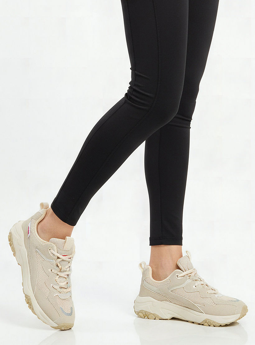Lee Cooper Women Panelled Lace-Up Ankle Sneakers-women-shoes-sneakers-image-2