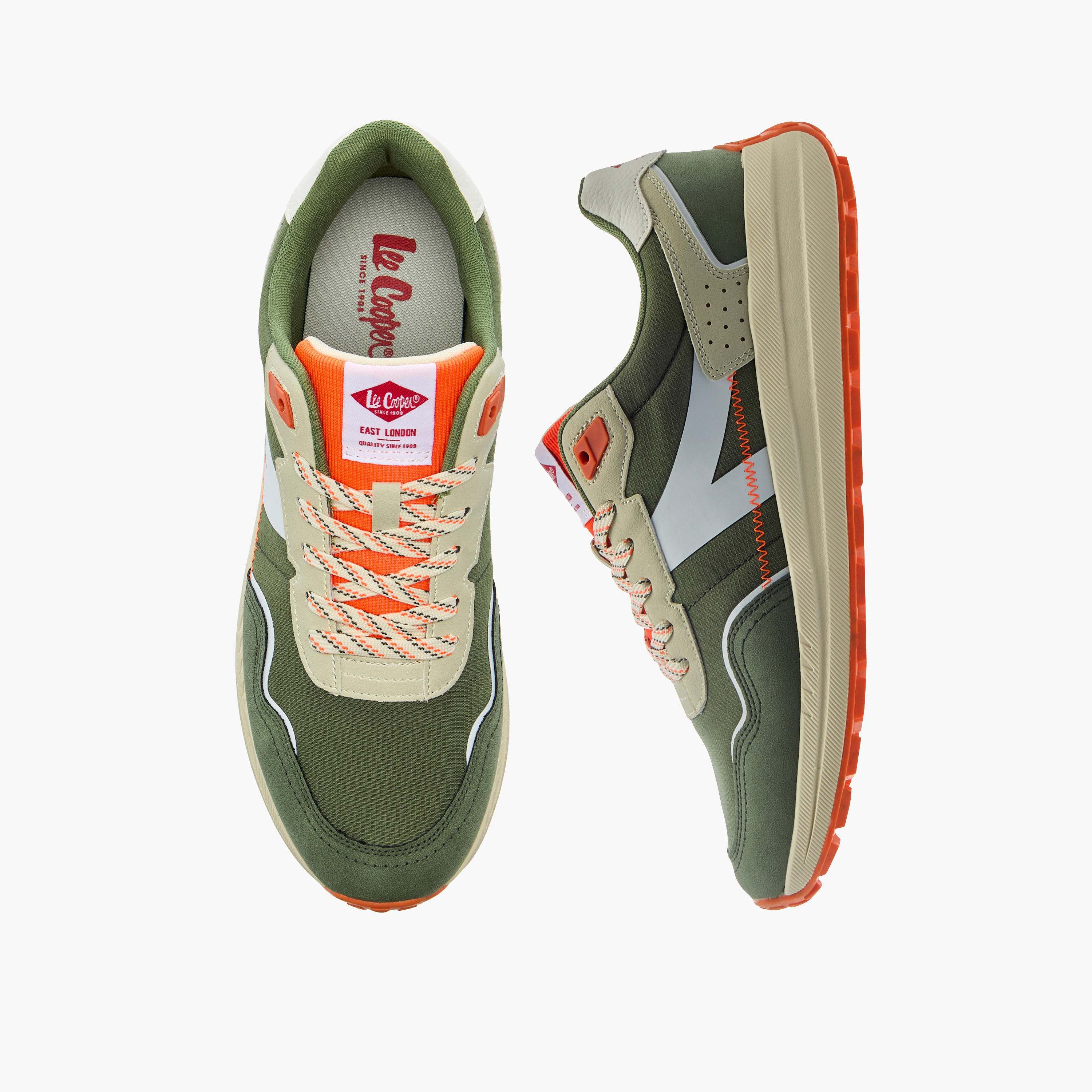 Lee Cooper Men Lace-Up Ankle Sneakers-men-shoes-sneakers-image-1