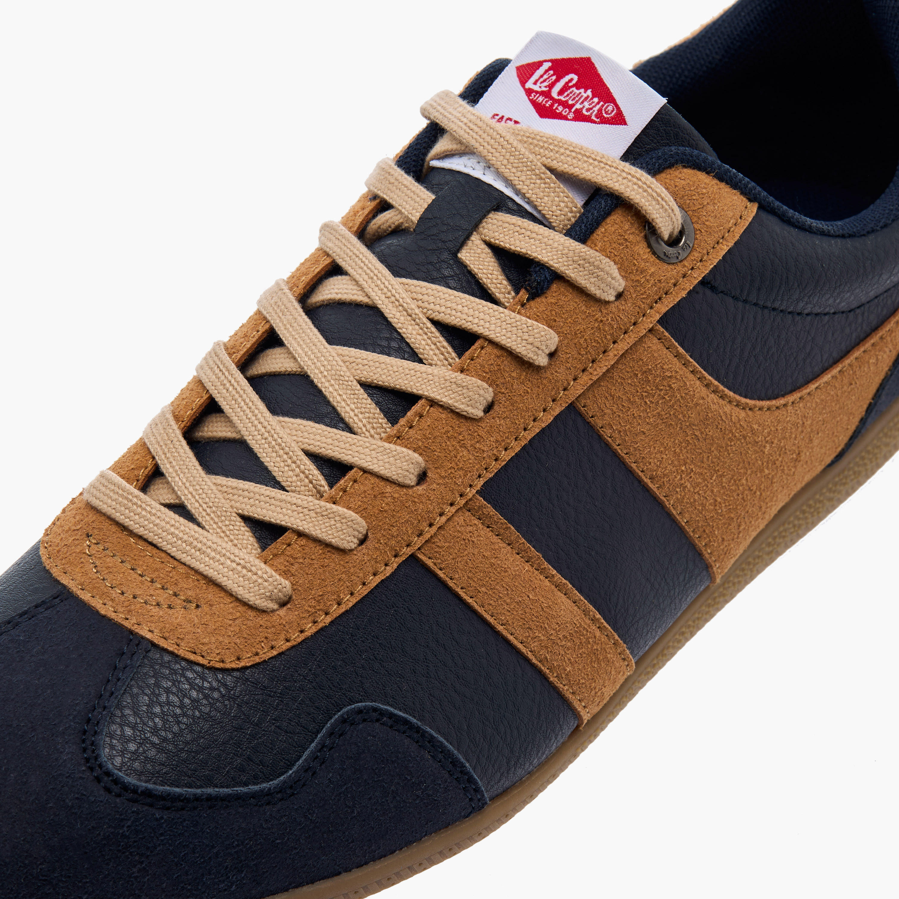 حذاء سنيكرز بطول الكاحل برباط إغلاق للرجال من لي كوبر-men-shoes-sneakers-image-4