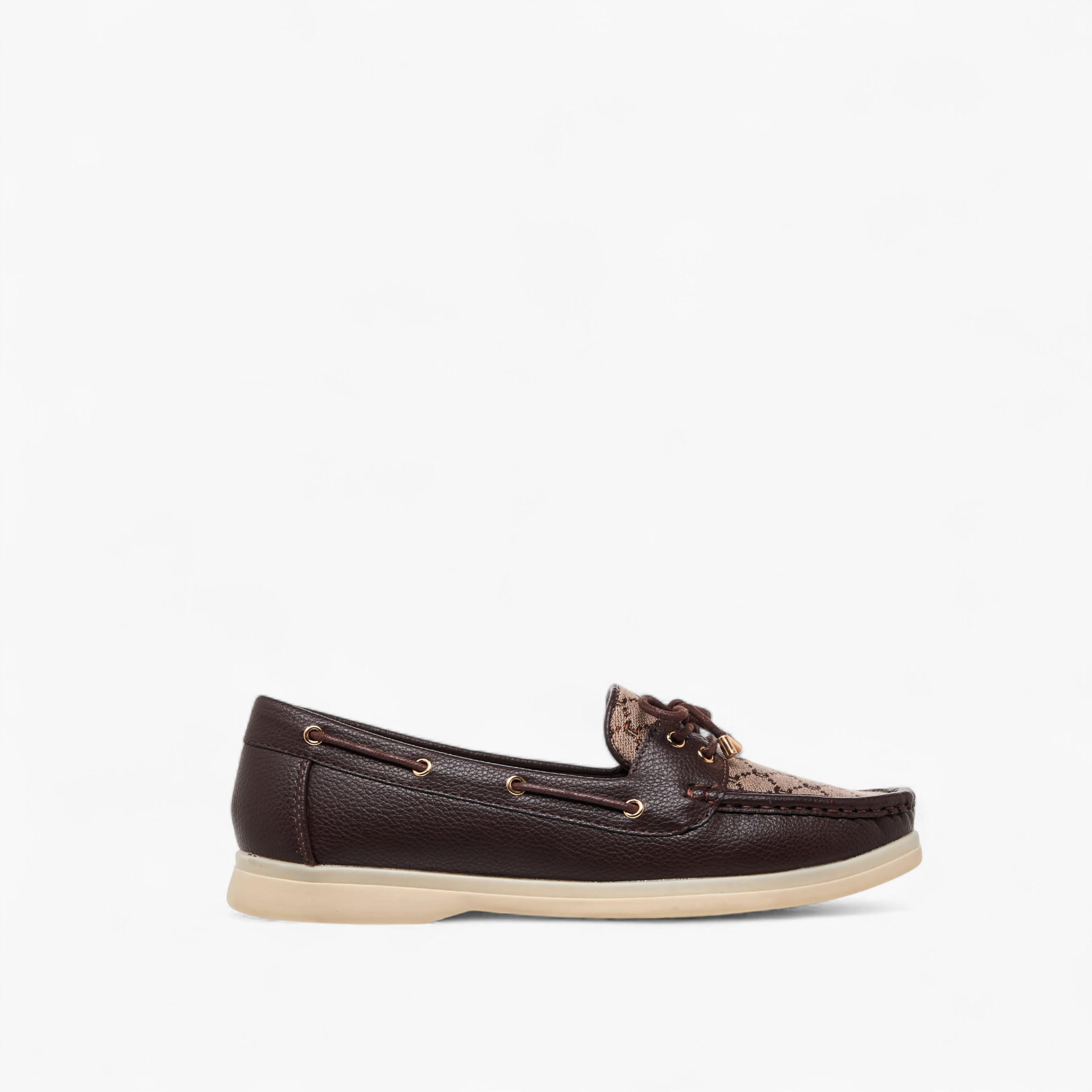 Le Confort Women Monogram Detail Slip-On Moccasins-women-shoes-loafersandmoccasins-image-3