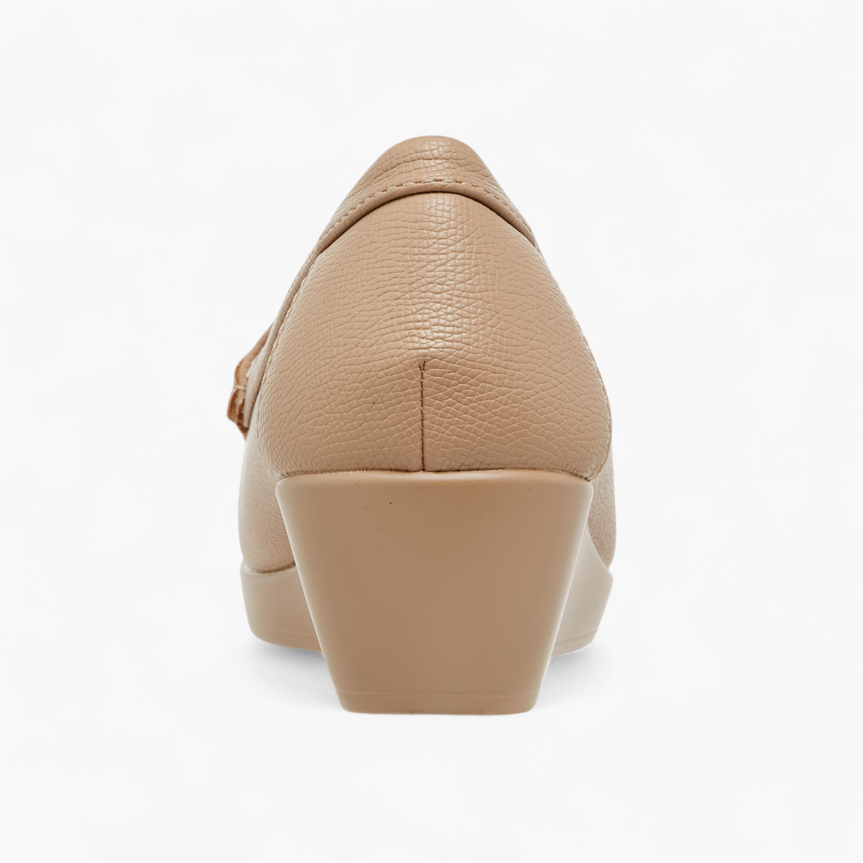 Le Confort Solid Slip-On Loafers with Wedge Heels-women-shoes-loafersandmoccasins-image-5