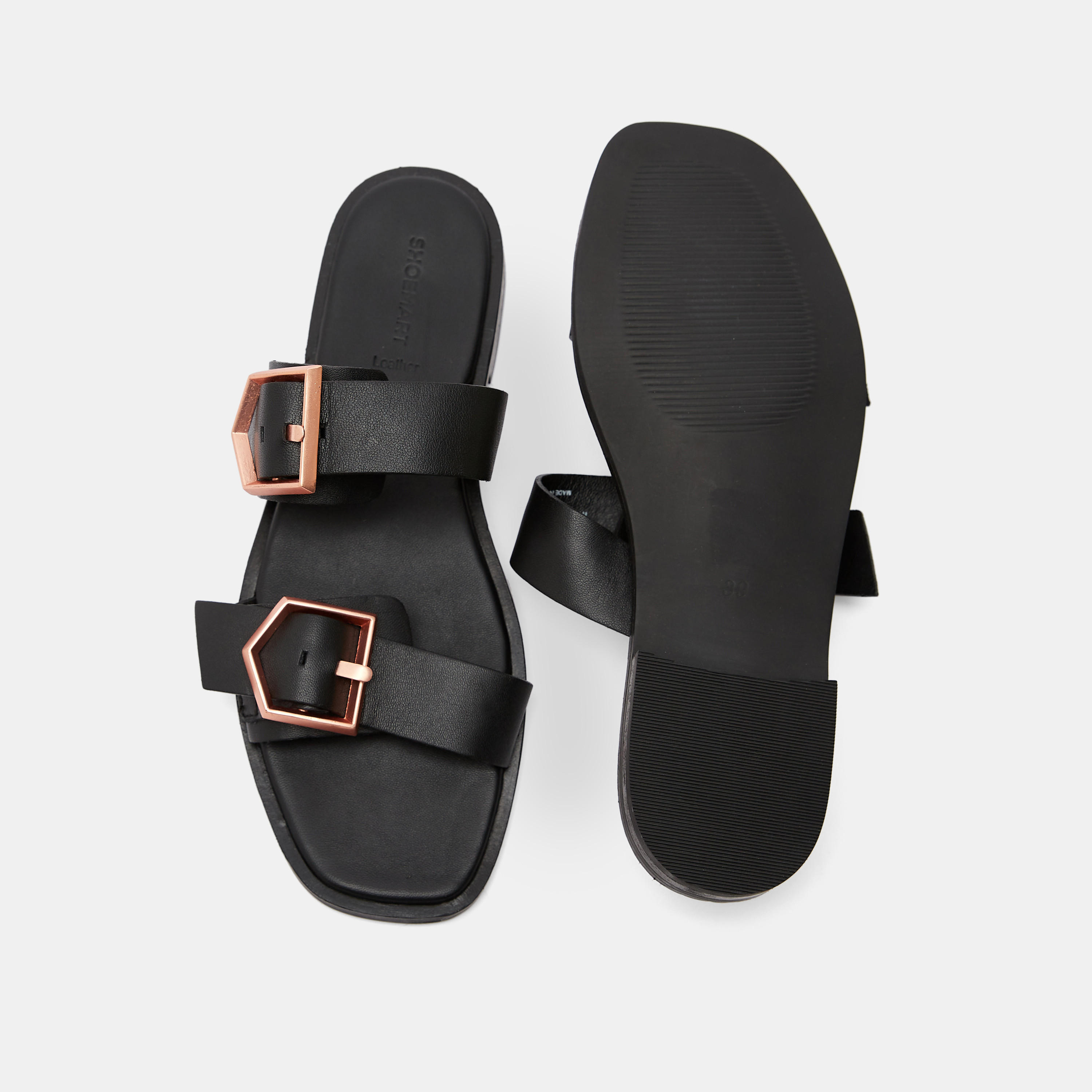 صندل شبشب سهل الارتداء بتزيينات إبزيم-women-shoes-flats-sandals-image-12