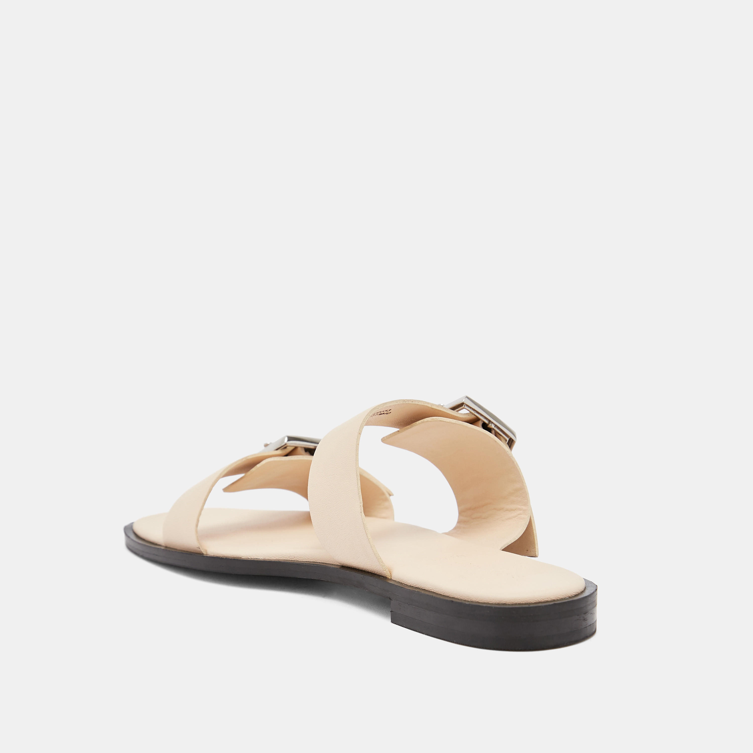 صندل شبشب سهل الارتداء بتزيينات إبزيم-women-shoes-flats-sandals-image-4