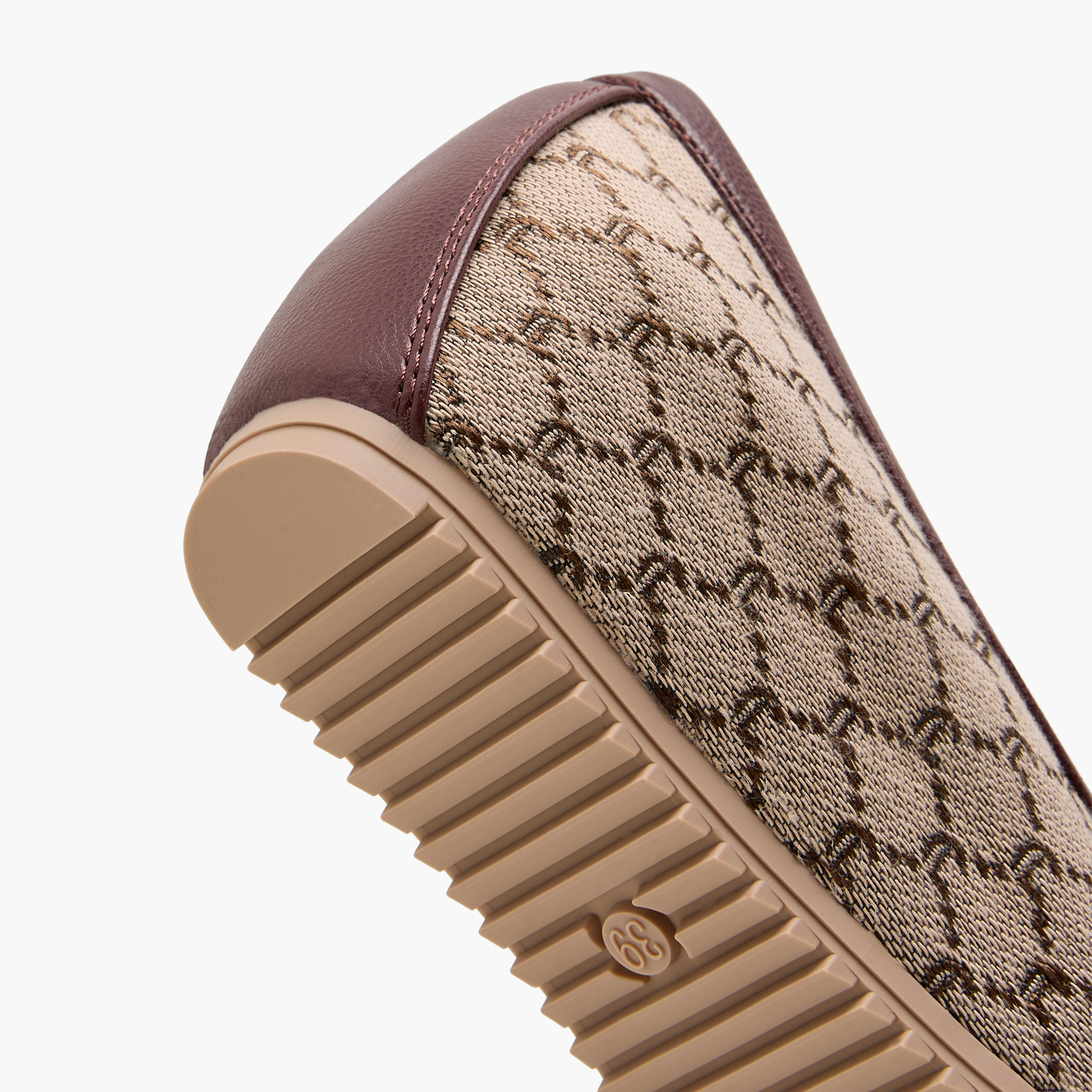 Le Confort Women Jacquard Textured Loafers-women-shoes-loafersandmoccasins-image-5