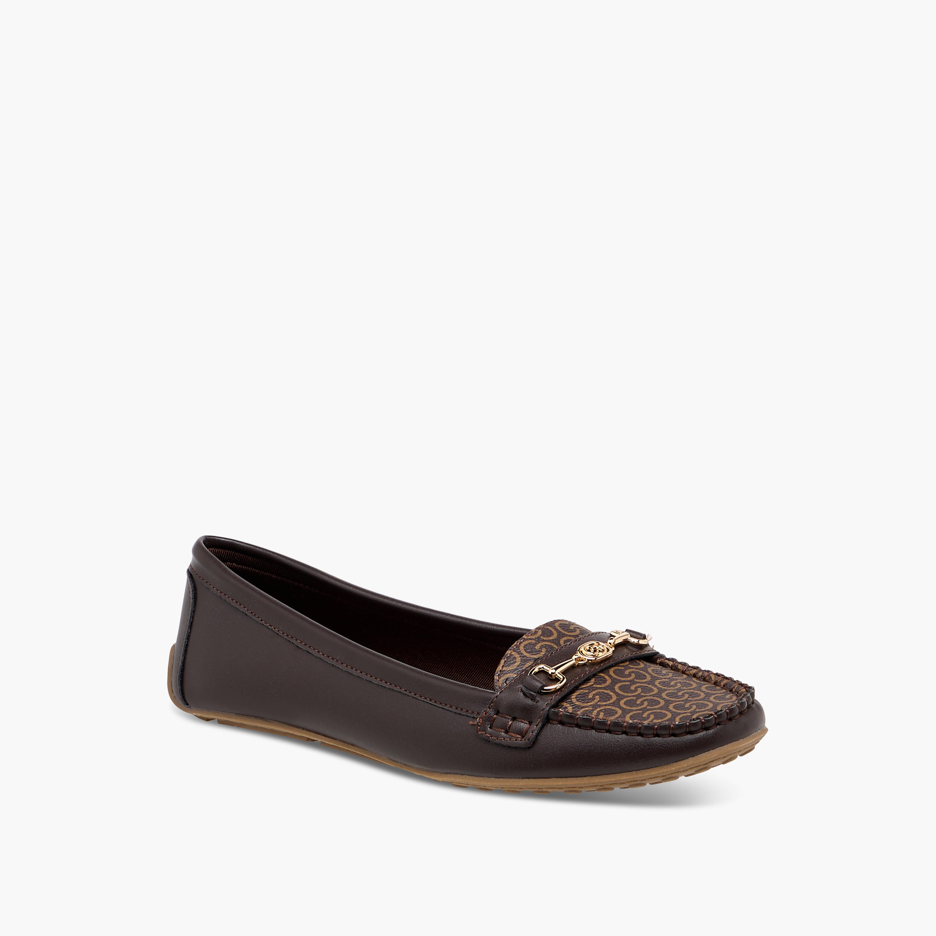 Celeste Women's Monogram Print Slip-On Loafers-women-shoes-loafersandmoccasins-image-2