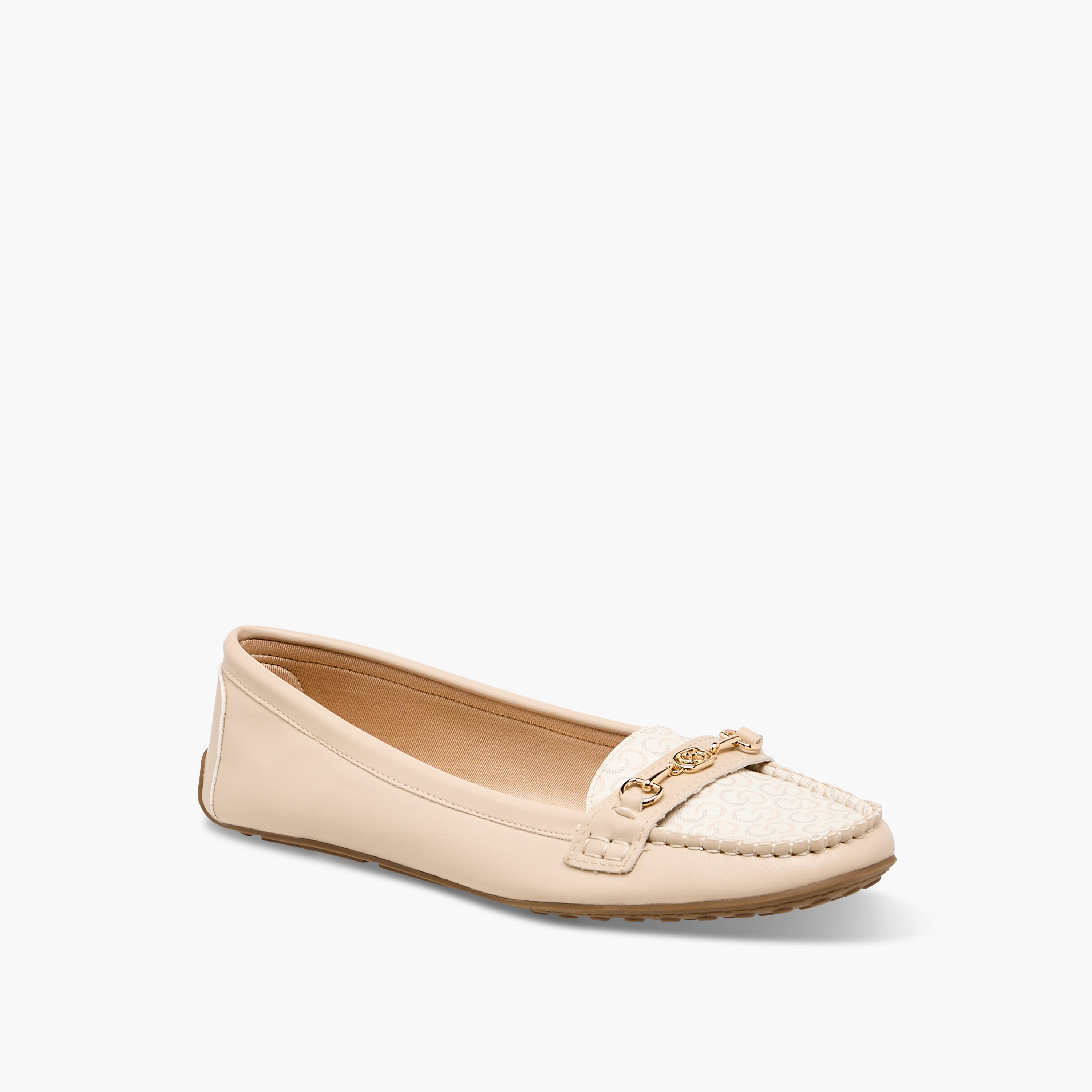Celeste Women's Monogram Print Slip-On Loafers-women-shoes-loafersandmoccasins-image-2