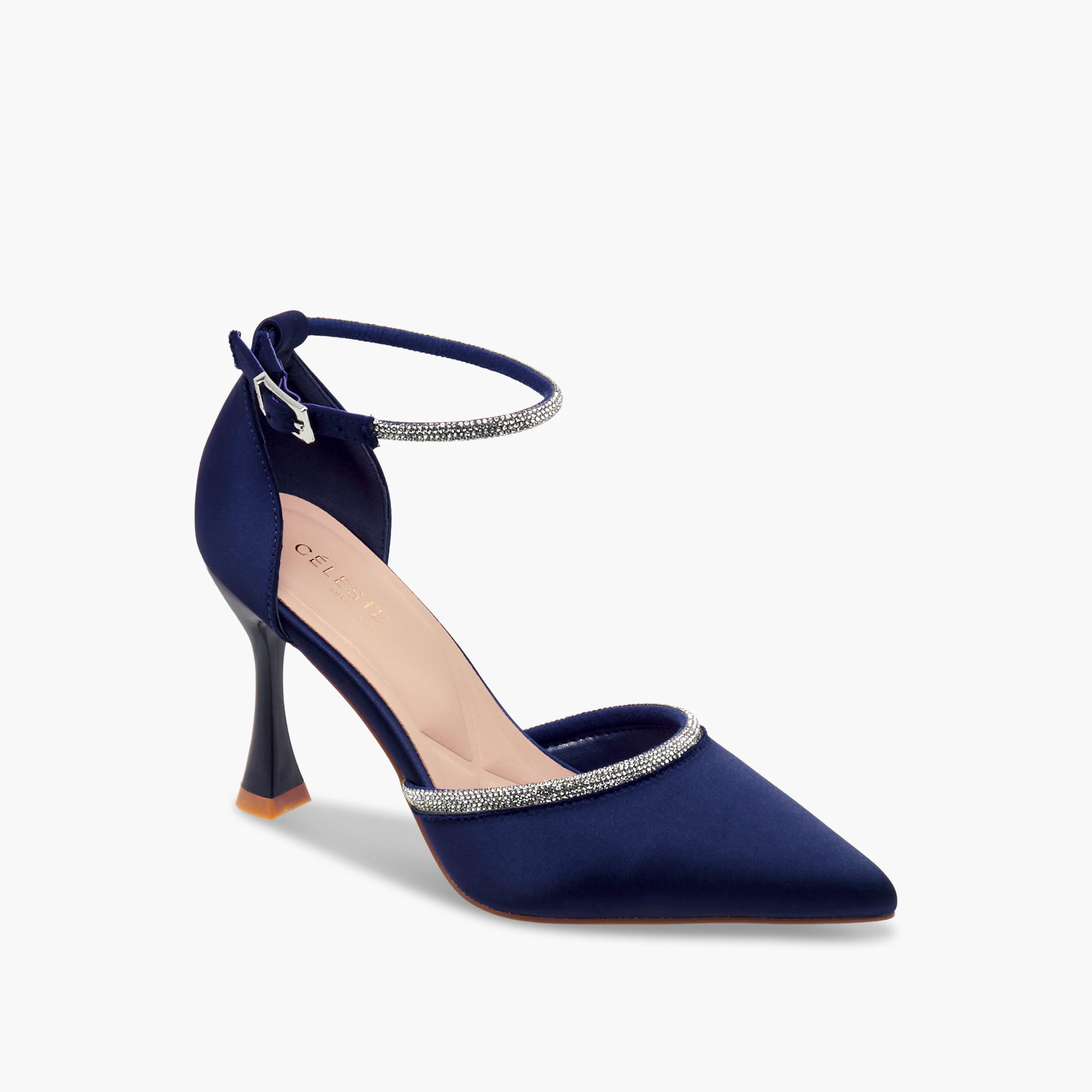 Celeste Women Embellished Flared Heel Shoes-women-shoes-heels-image-2