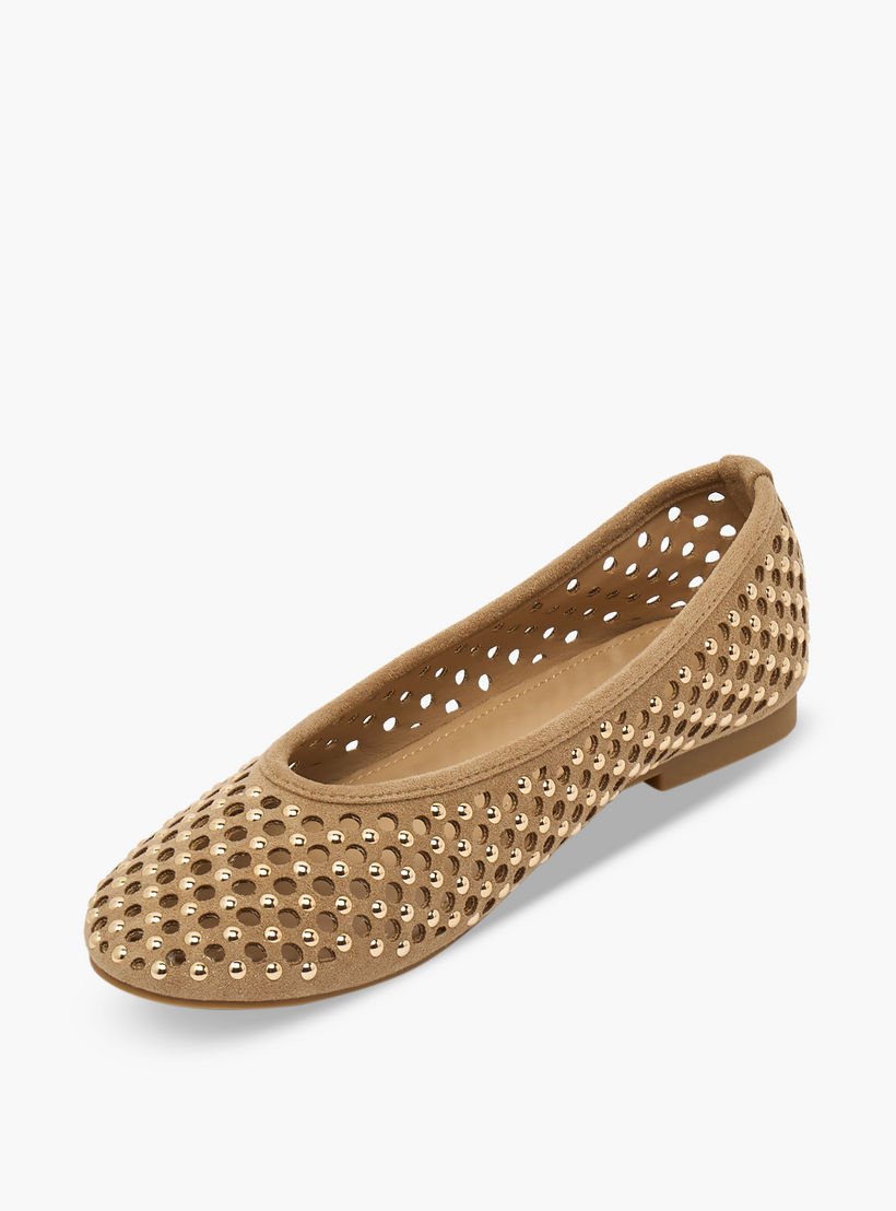 حذاء باليرينا مزين للنساء من فلورا بيلا-women-shoes-flats-ballerinas-image-4