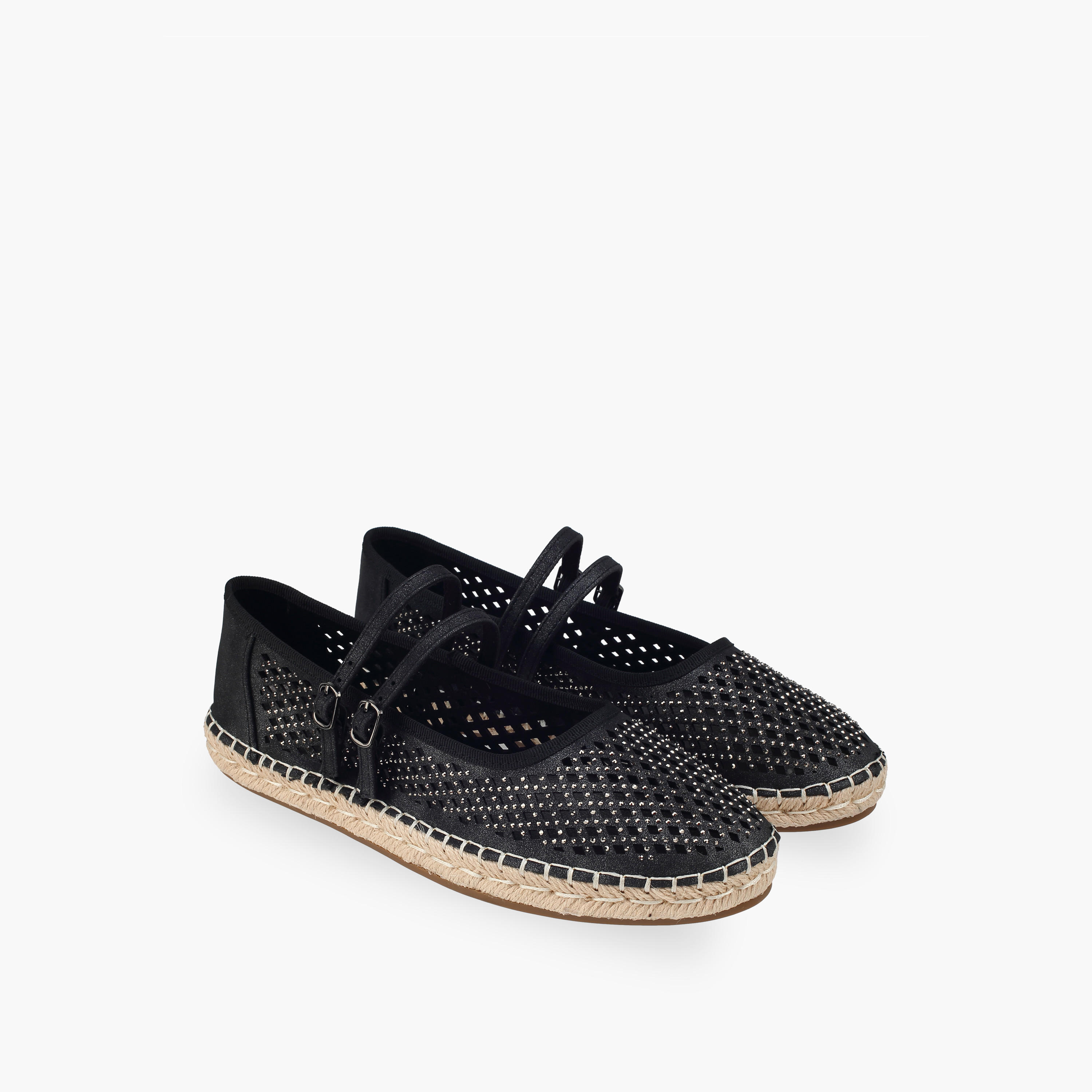 Peppermint Women Embellished Espadrilles Mary Jane Shoes-women-shoes-flats-ballerinas-image-1