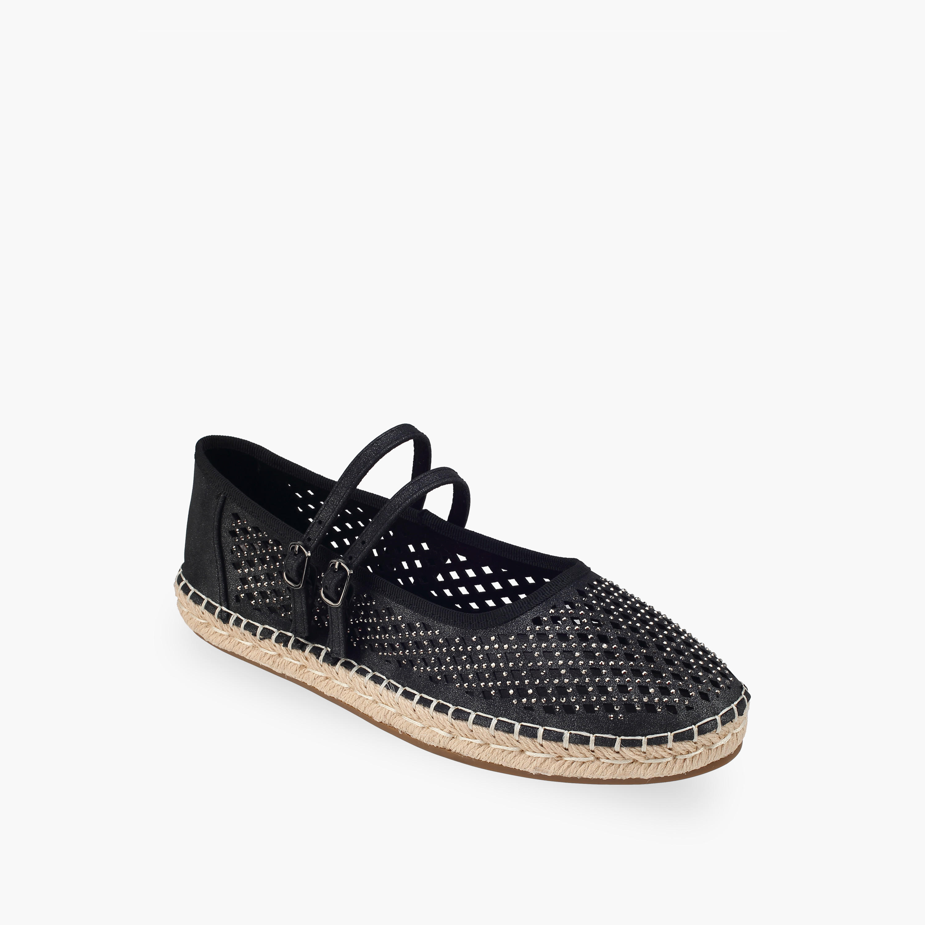 Peppermint Women Embellished Espadrilles Mary Jane Shoes-women-shoes-flats-ballerinas-image-2