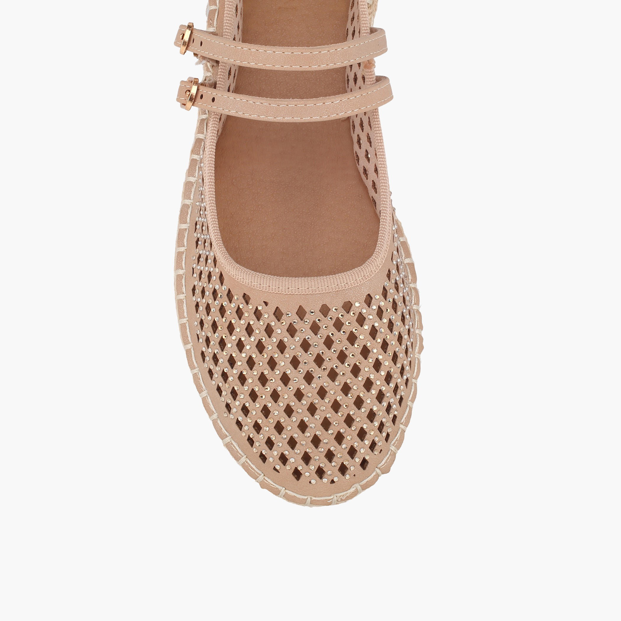 Peppermint Women Embellished Espadrilles Mary Jane Shoes-women-shoes-flats-ballerinas-image-4