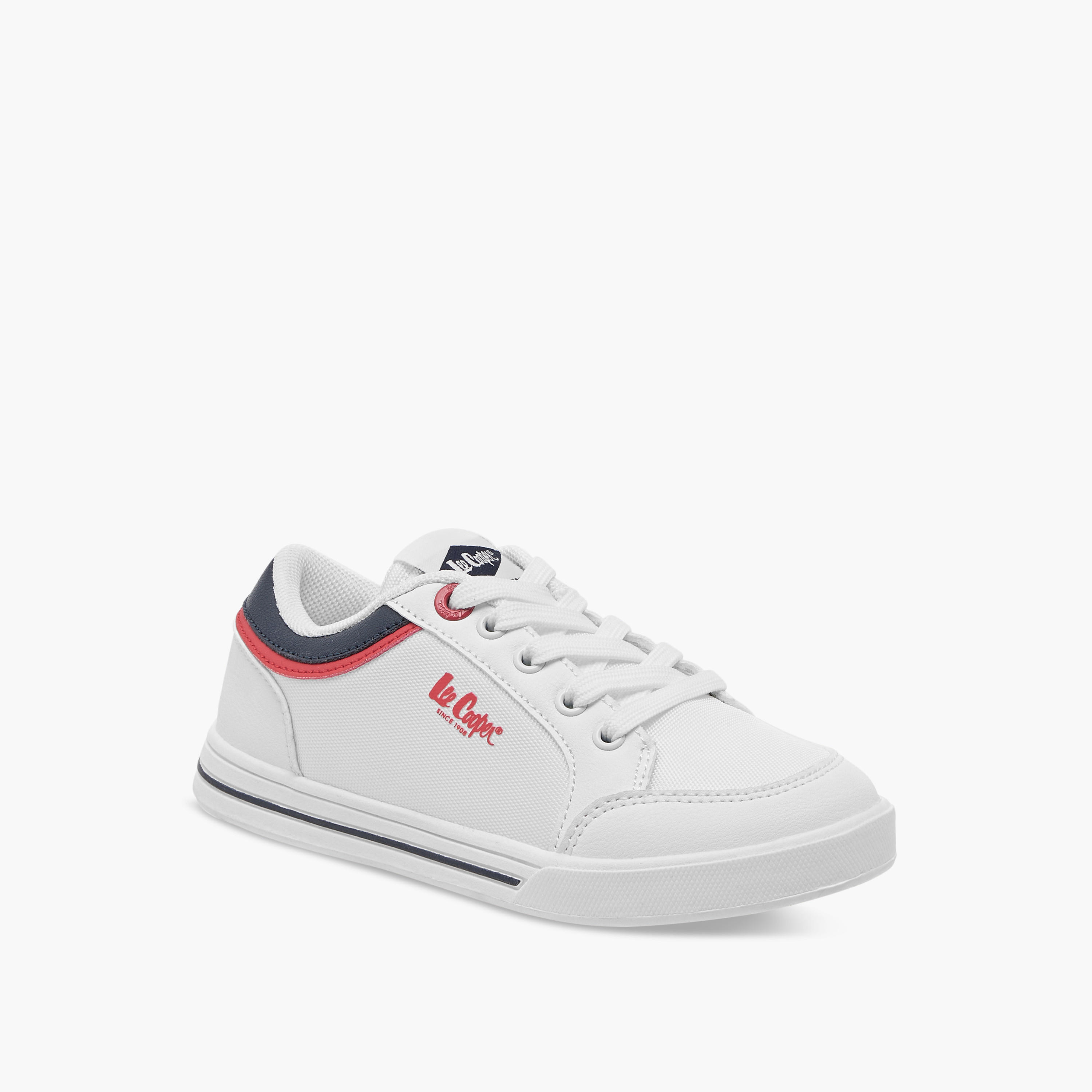 Lee Cooper Kids' Panelled Lace-Up Sneakers-boys-shoes-sneakers-image-2