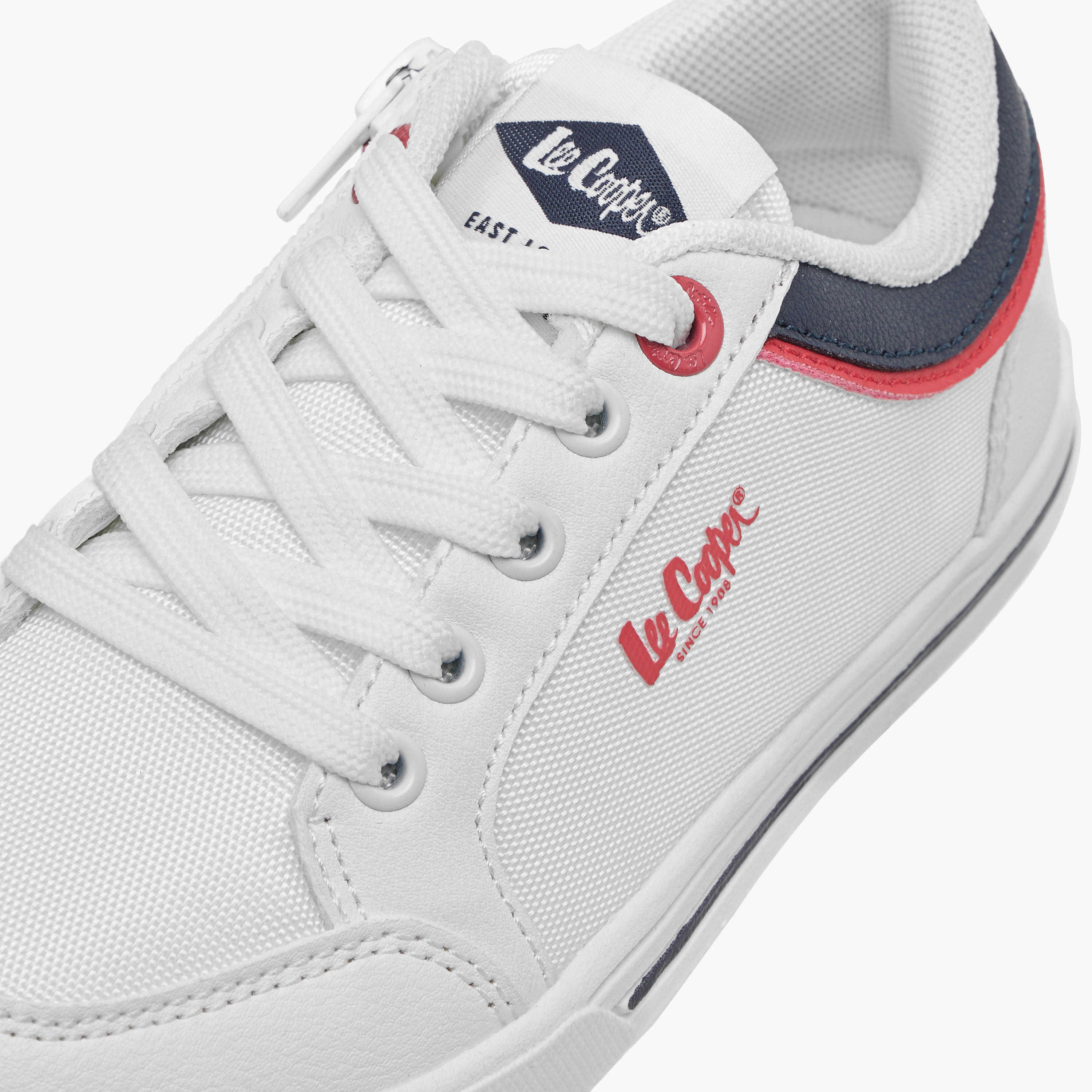 Lee Cooper Kids' Panelled Lace-Up Sneakers-boys-shoes-sneakers-image-4